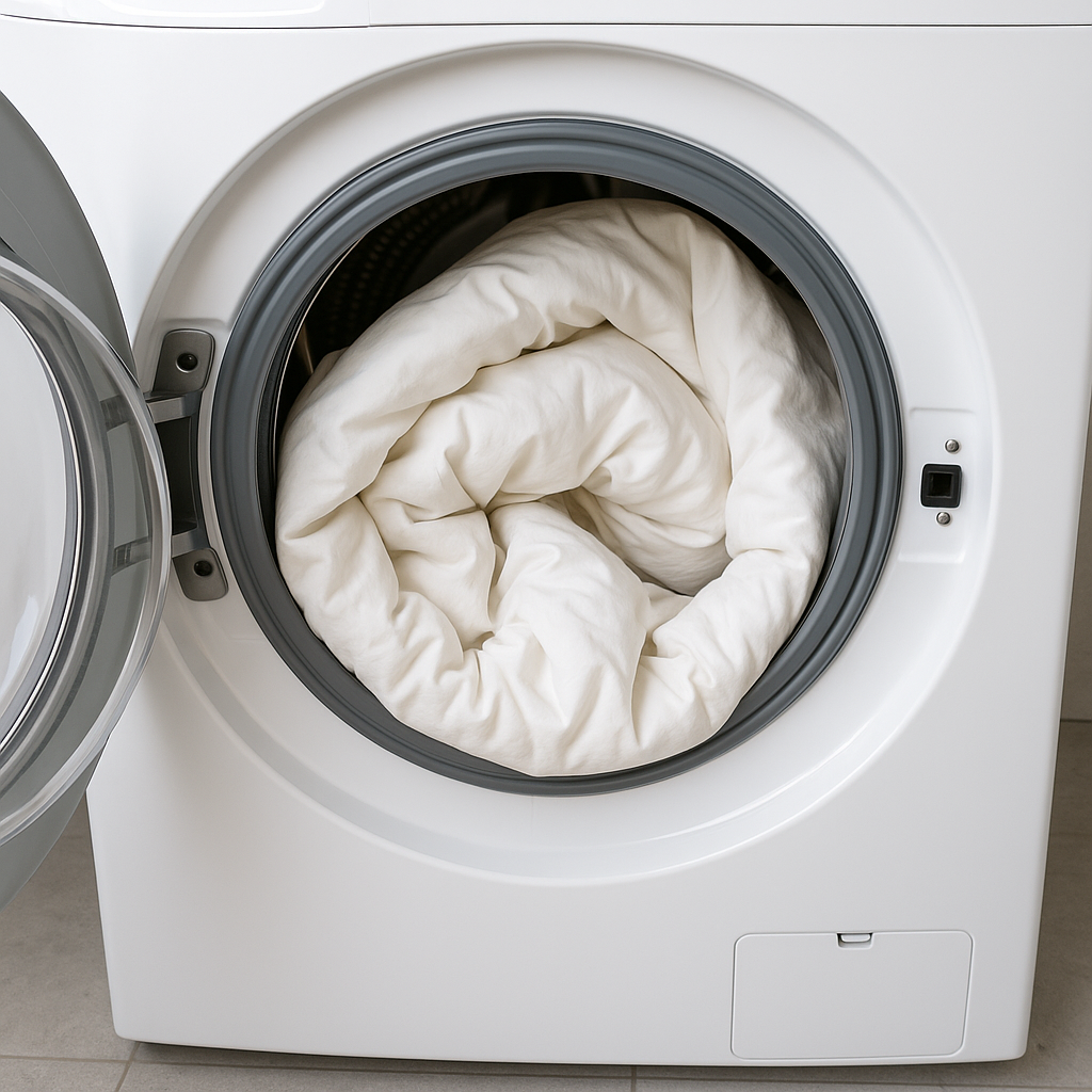 Come lavare il piumone in lavatrice senza rovinarlo