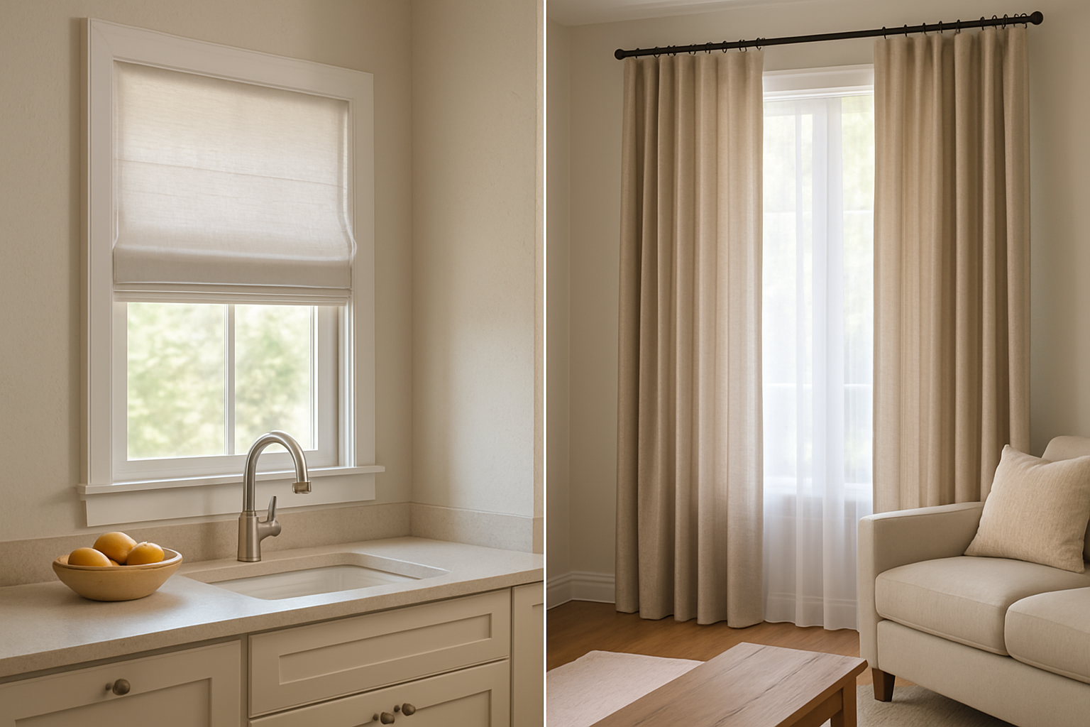 Tende per interni, da cucina e soggiorno: caratteristiche, tipologie e modi di utilizzo