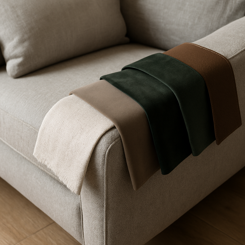 Miglior tessuto per divani: criteri di scelta, caratteristiche dei materiali e utilizzi consigliati