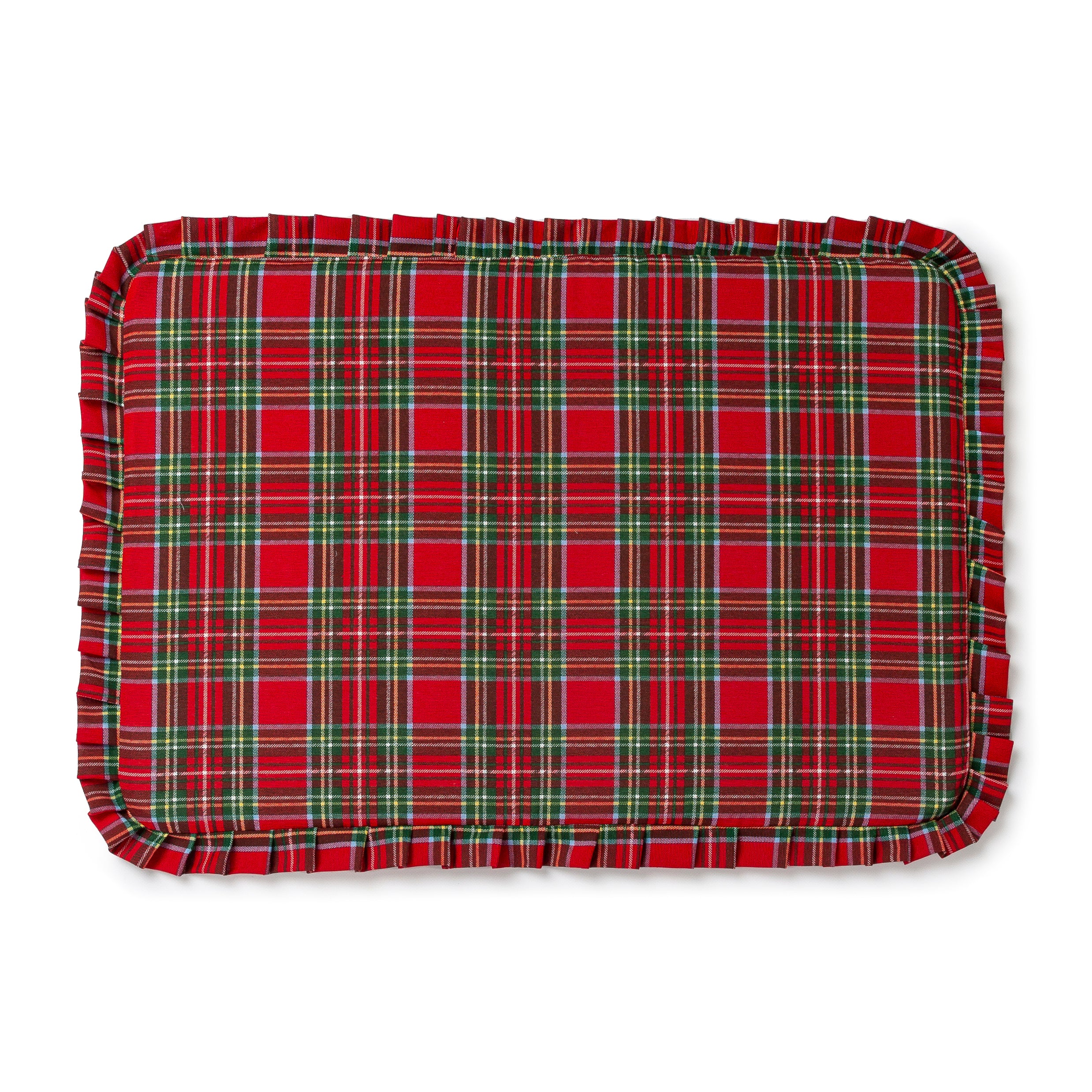 Copriforno e coprifornelli Natale Tartan scozzese cotone 80% e poliestere 20%