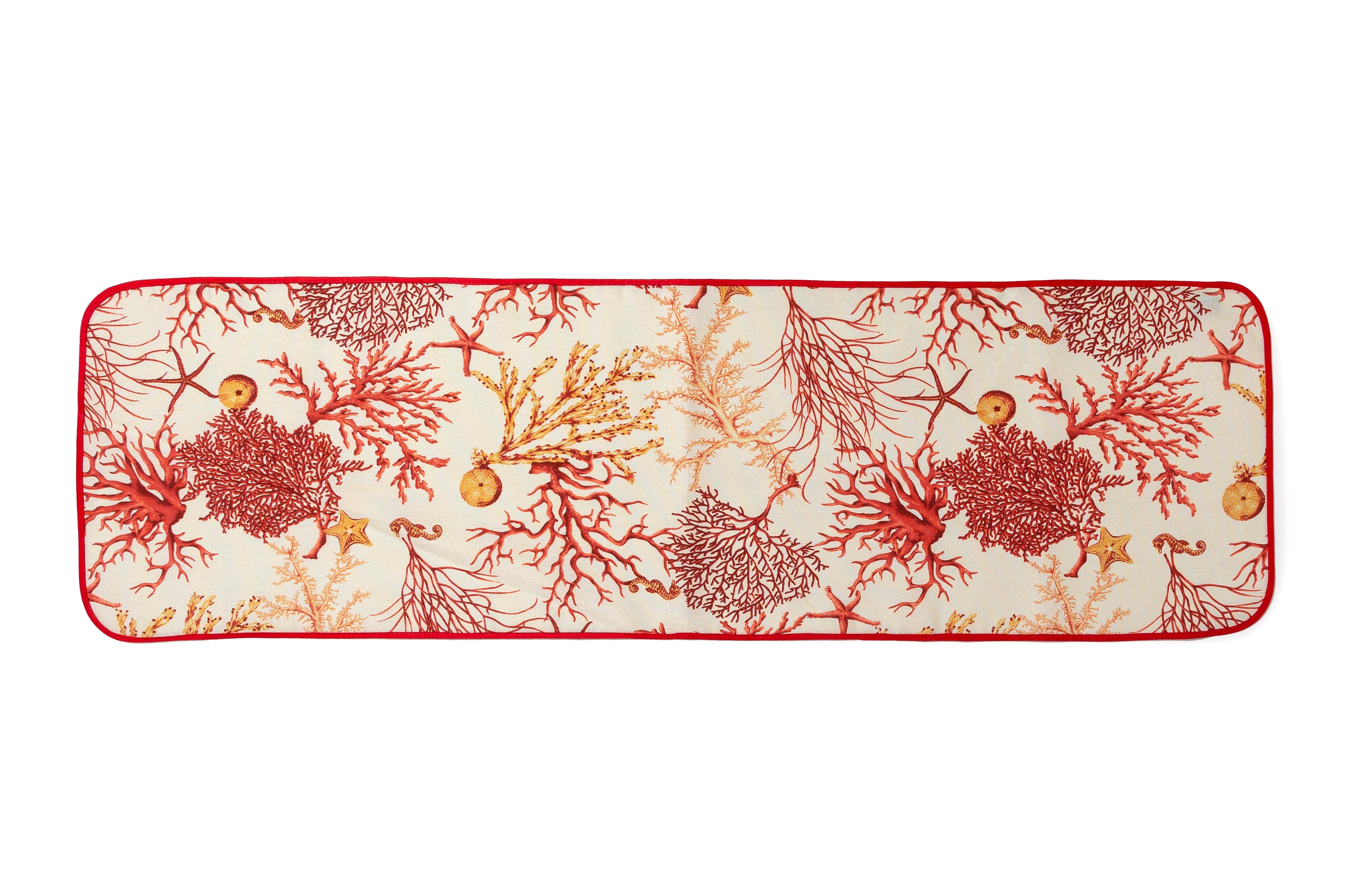 runner centrotavola coralli rosso