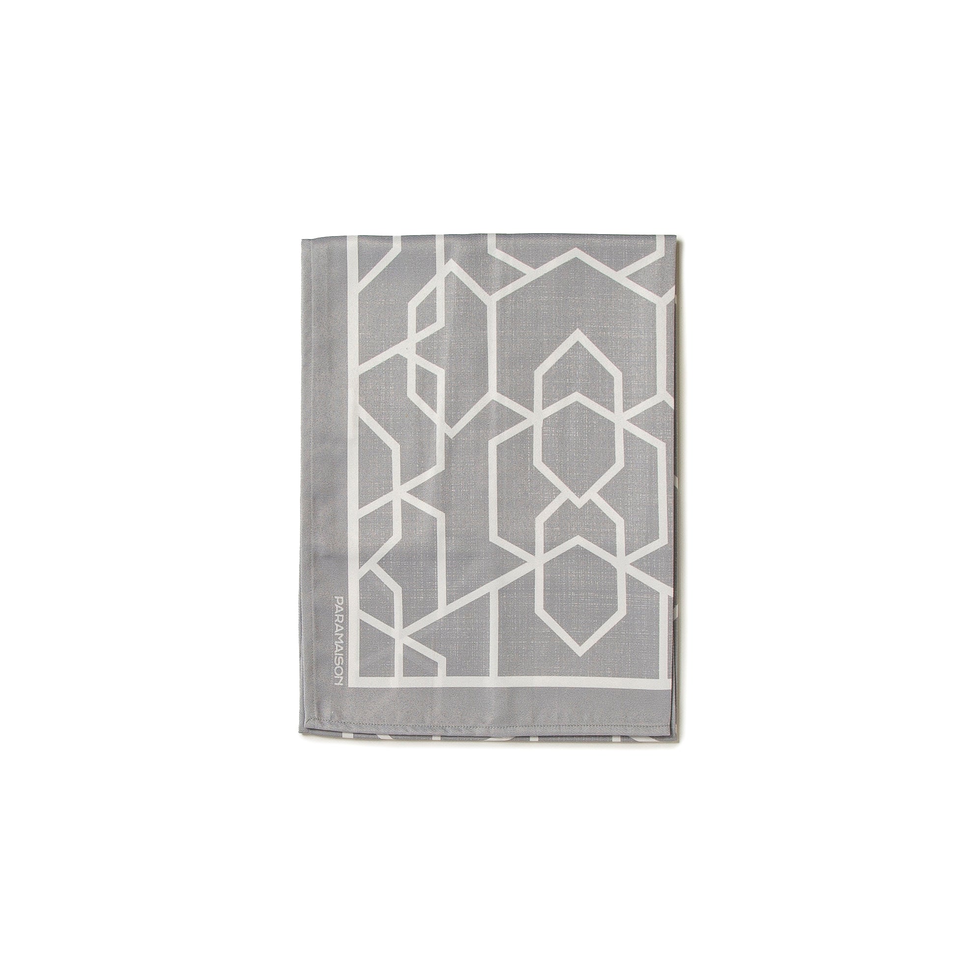 Runner rettangolare 40x140 con orlo in poliestere fantasia geometrico
