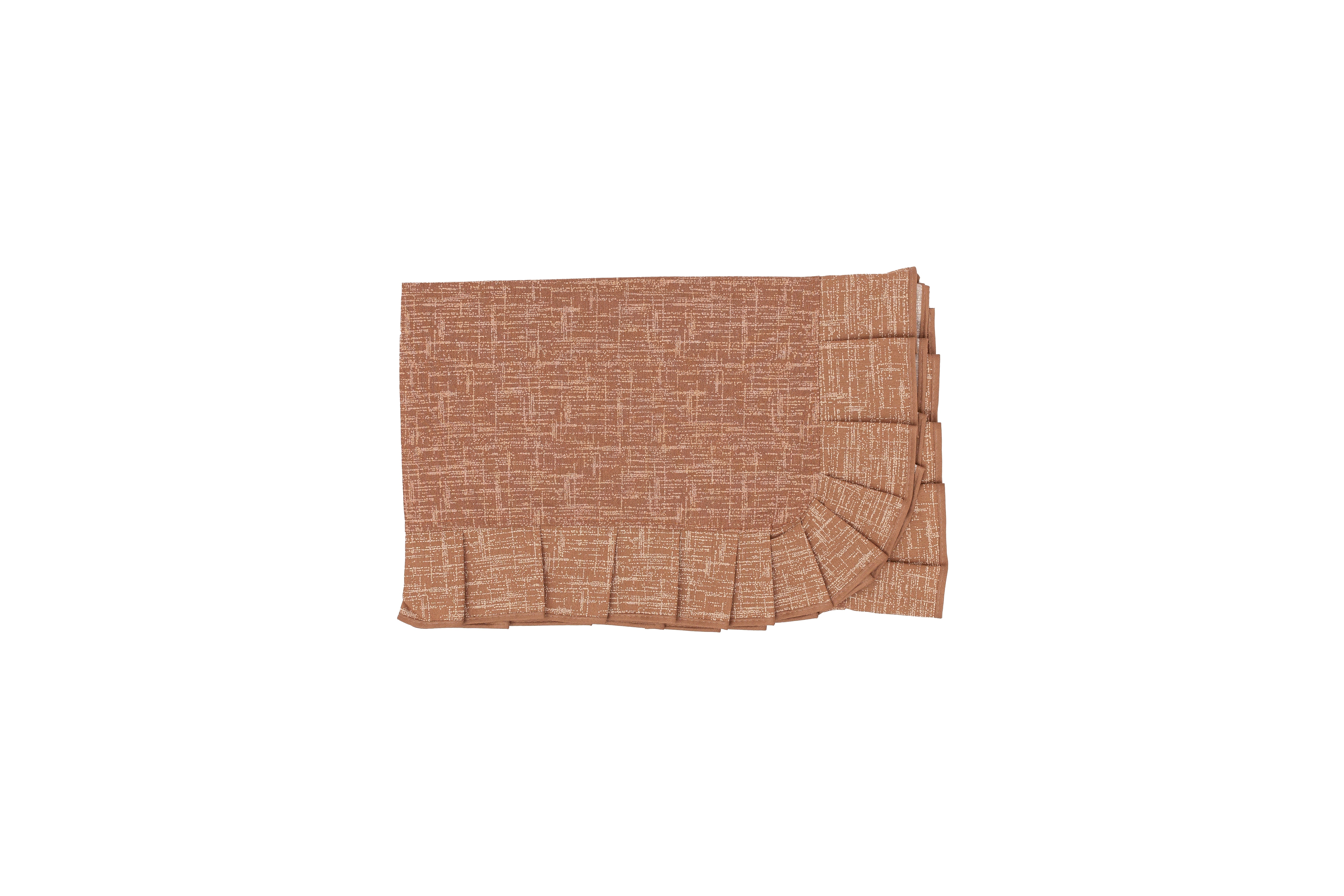 Centrotavola Quadrato 90x90 cm Stile Shabby Chic in misto cotone linea Unito