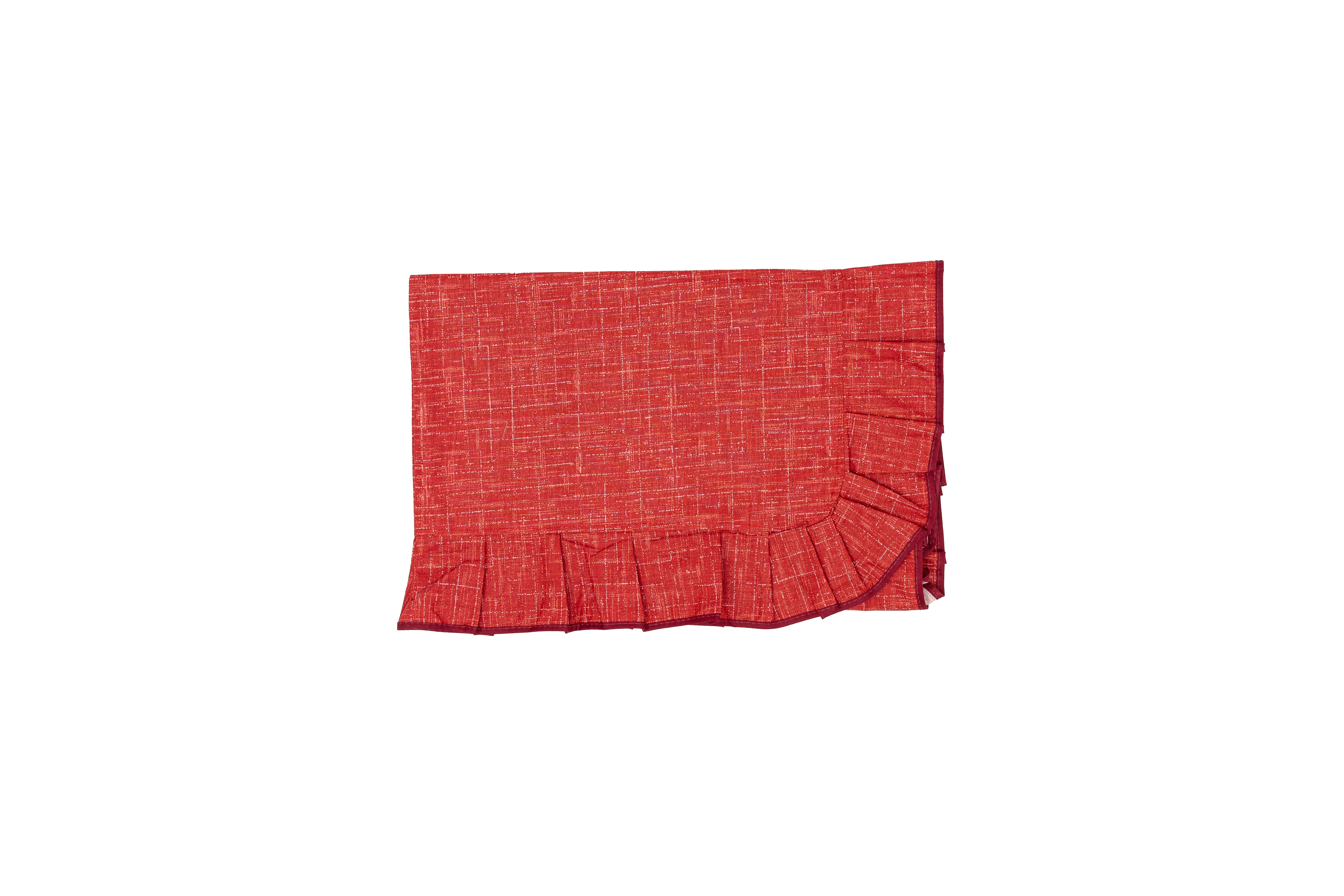 Centrotavola Quadrato 90x90 cm Stile Shabby Chic in misto cotone linea Unito