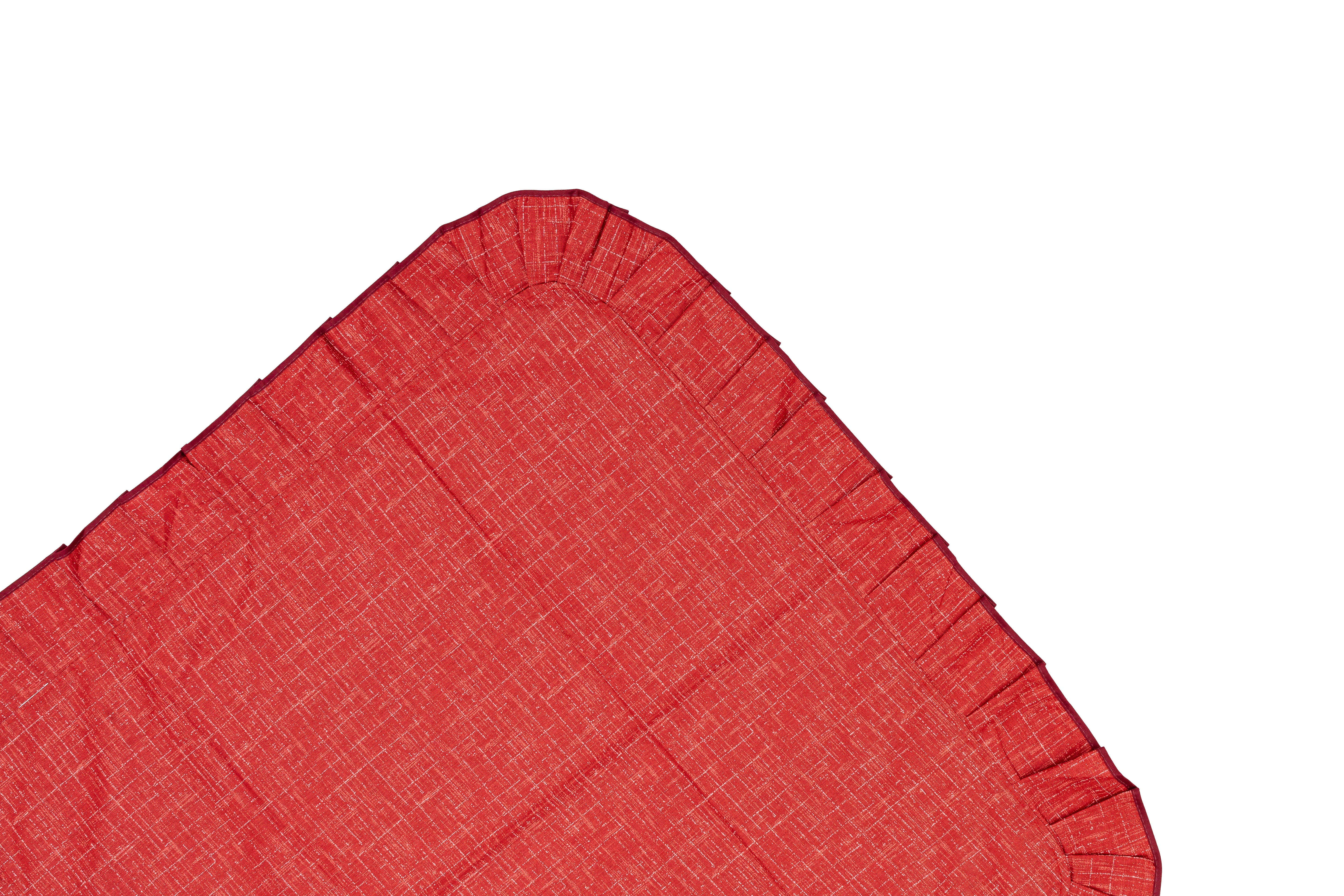 Centrotavola Quadrato 90x90 cm Stile Shabby Chic in misto cotone linea Unito