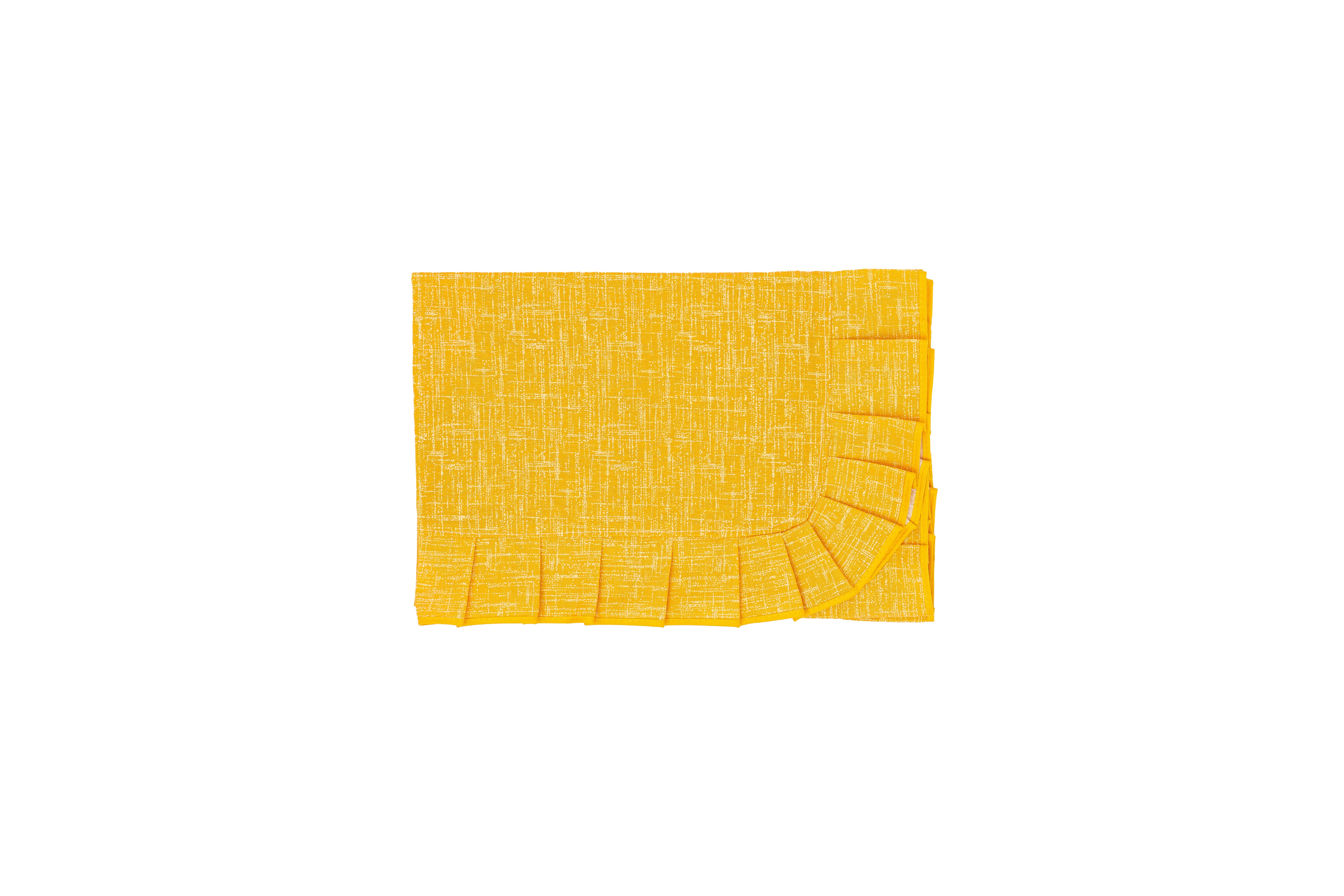 Centrotavola Quadrato 90x90 cm Stile Shabby Chic in misto cotone linea Unito