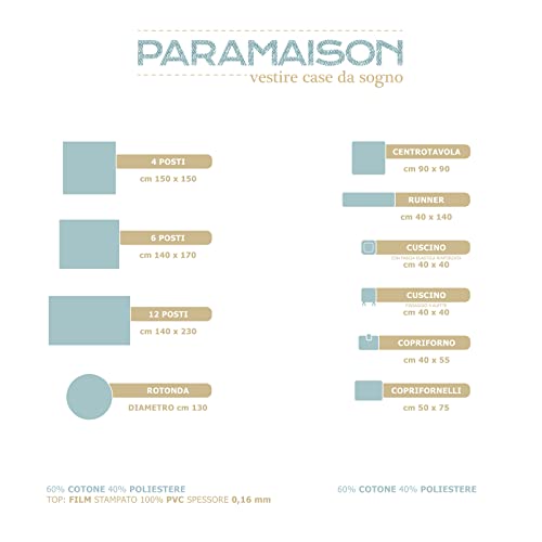 Tovaglia Antimacchia Shabby Chic Country Girasole Stile Shabby Country Rettangolare Impermeabile Tavola da Pranzo Cucina Giardino 12 Posti 140x230 Vari Colori