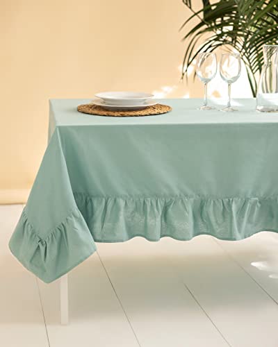 Tovaglia 12 posti 170x210 cotone colori vari Frill