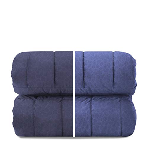 Trapunta Double Face singola 170x270 cm anallergica bicolore peso 300 grammi made in Italy