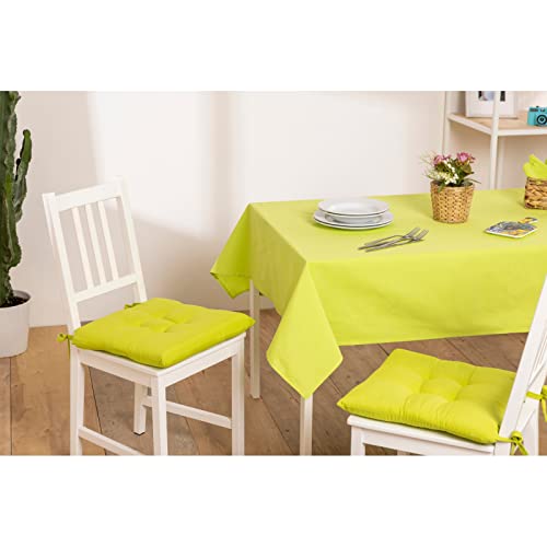 Tovaglia 18 posti dimensioni 140x360 cm cotone e poliestere tinta unita linea Mono