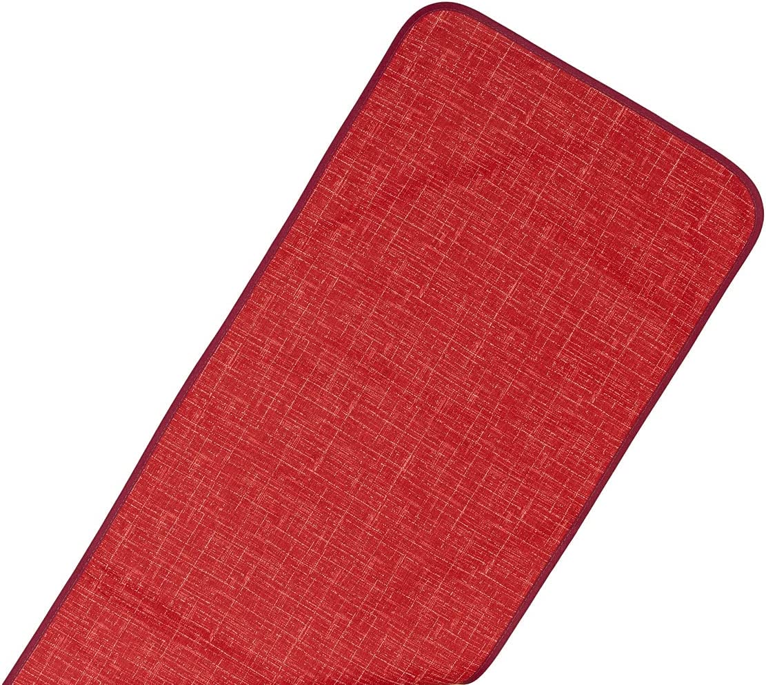 Runner rettangolare 40x140 in cotone e poliestere Shabby Chic serie Unito