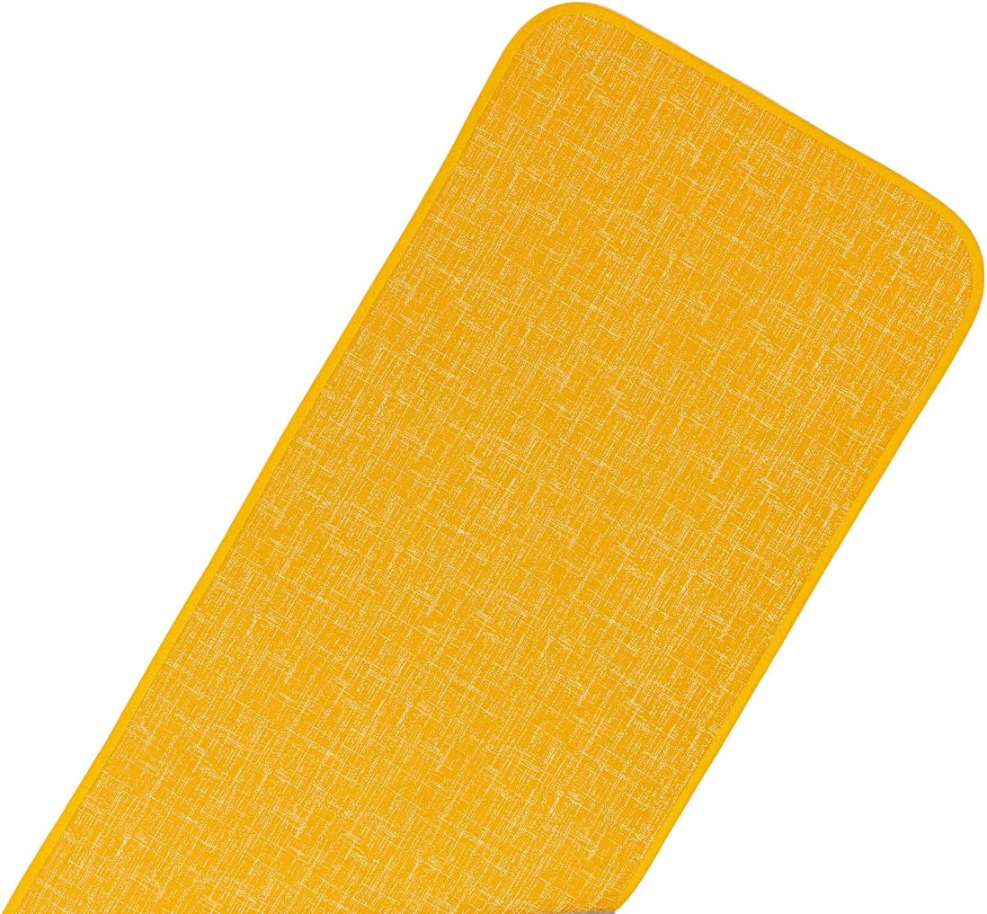 Runner rettangolare 40x140 in cotone e poliestere Shabby Chic serie Unito