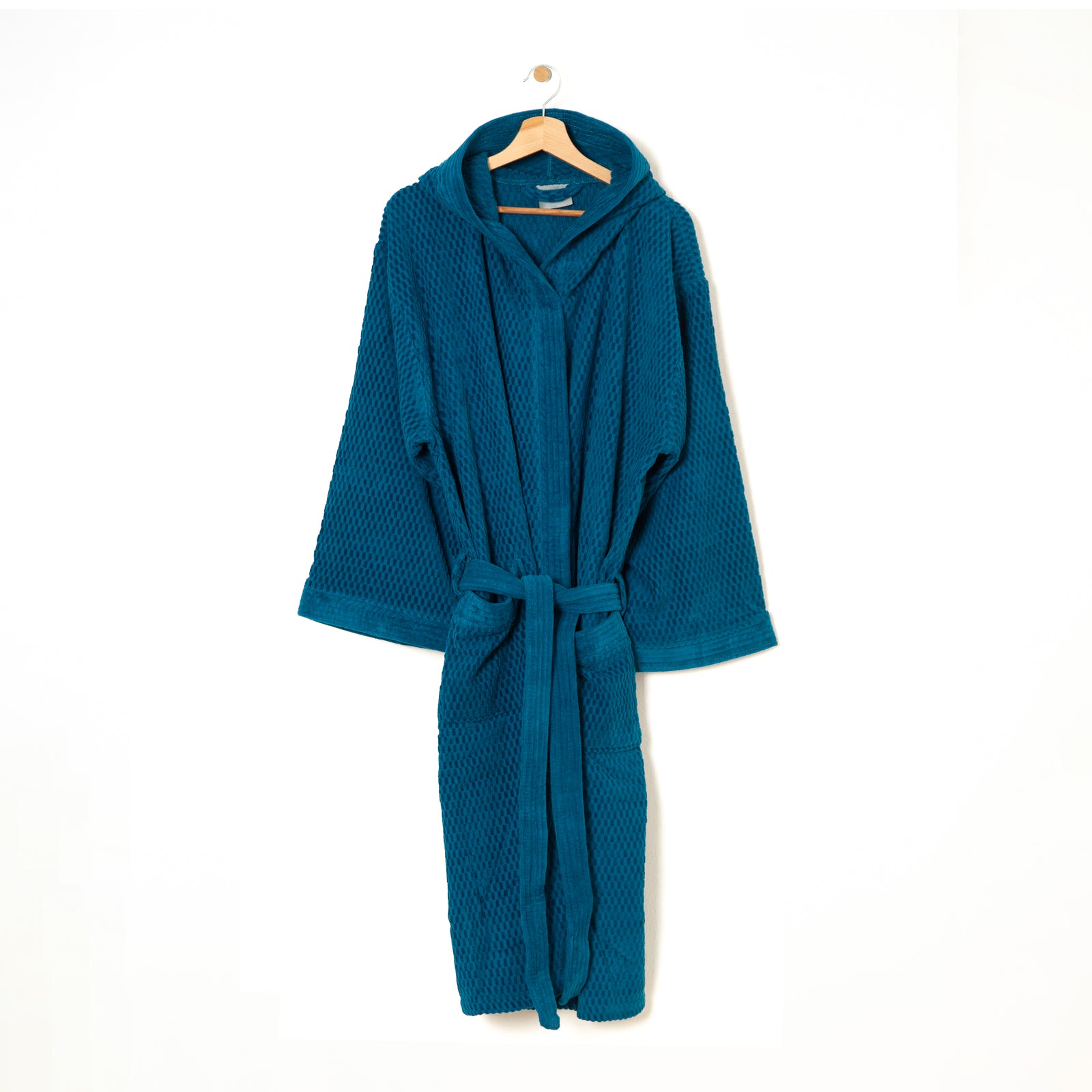 Accappatoio Unisex in spugna effetto nido d’ape 420 gr/mq vari colori da adulto Diamond