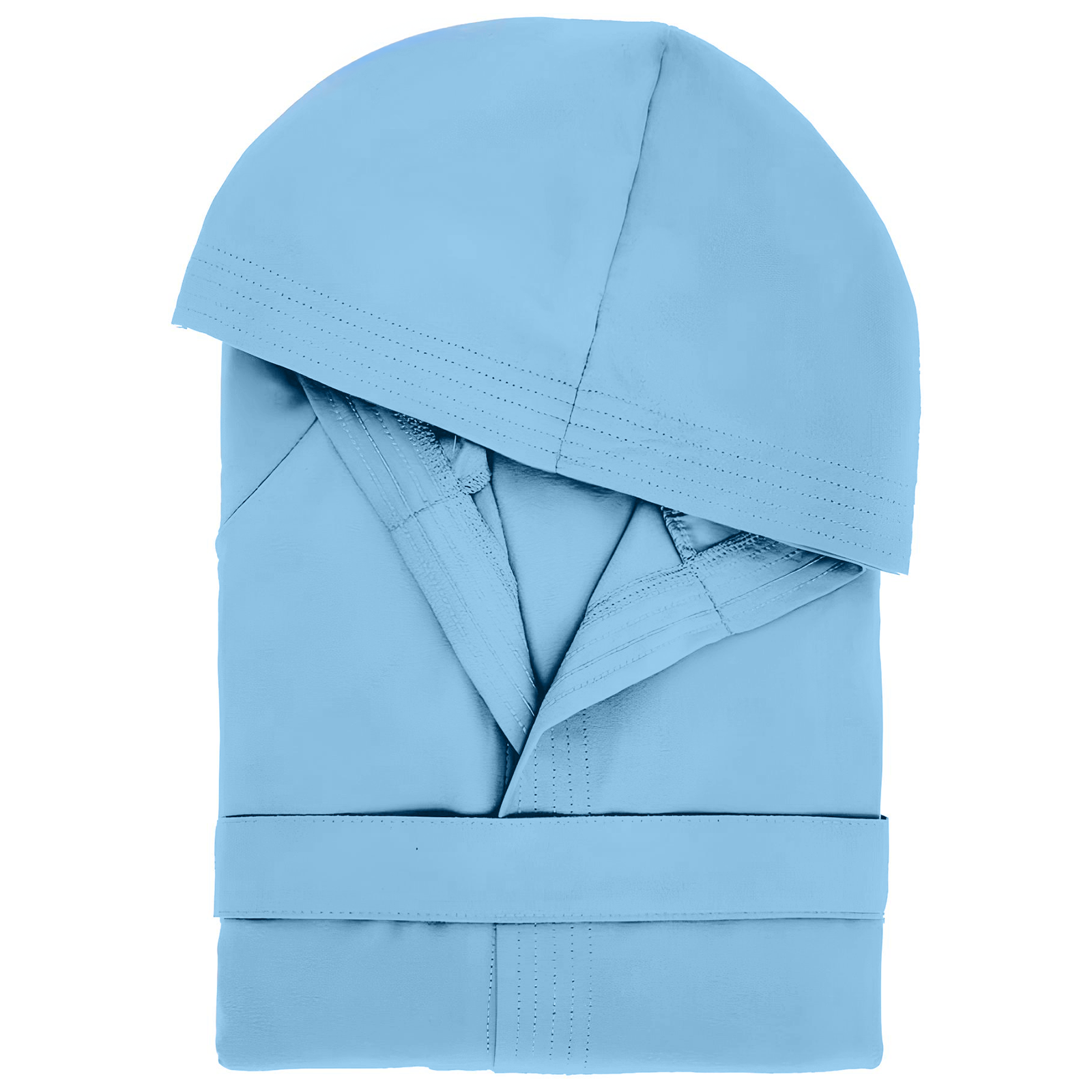 Accappatoio Microfibra con Cappuccio Tasche e Cintura Uomo Donna Vari colori