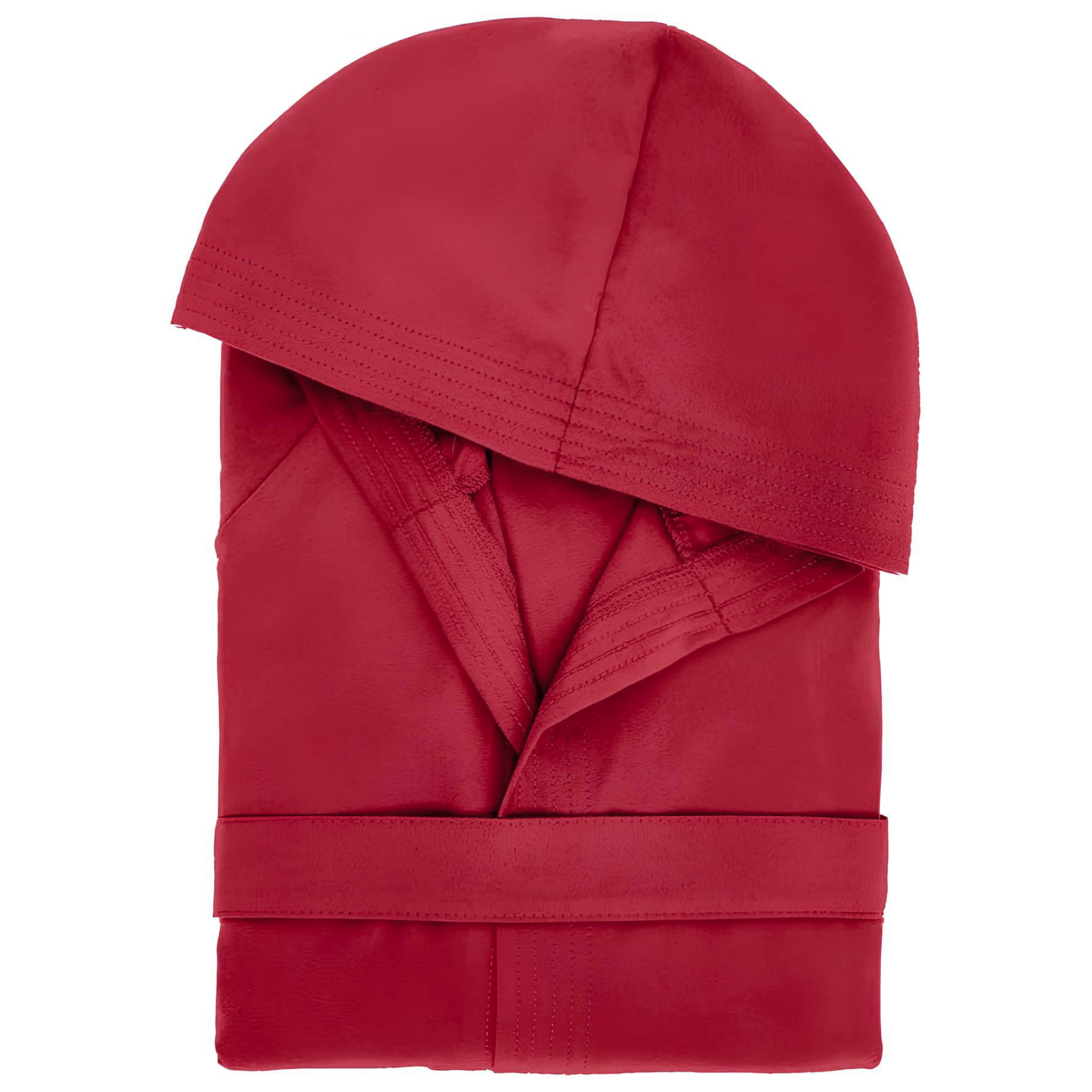 Accappatoio Microfibra con Cappuccio Tasche e Cintura Uomo Donna Vari colori