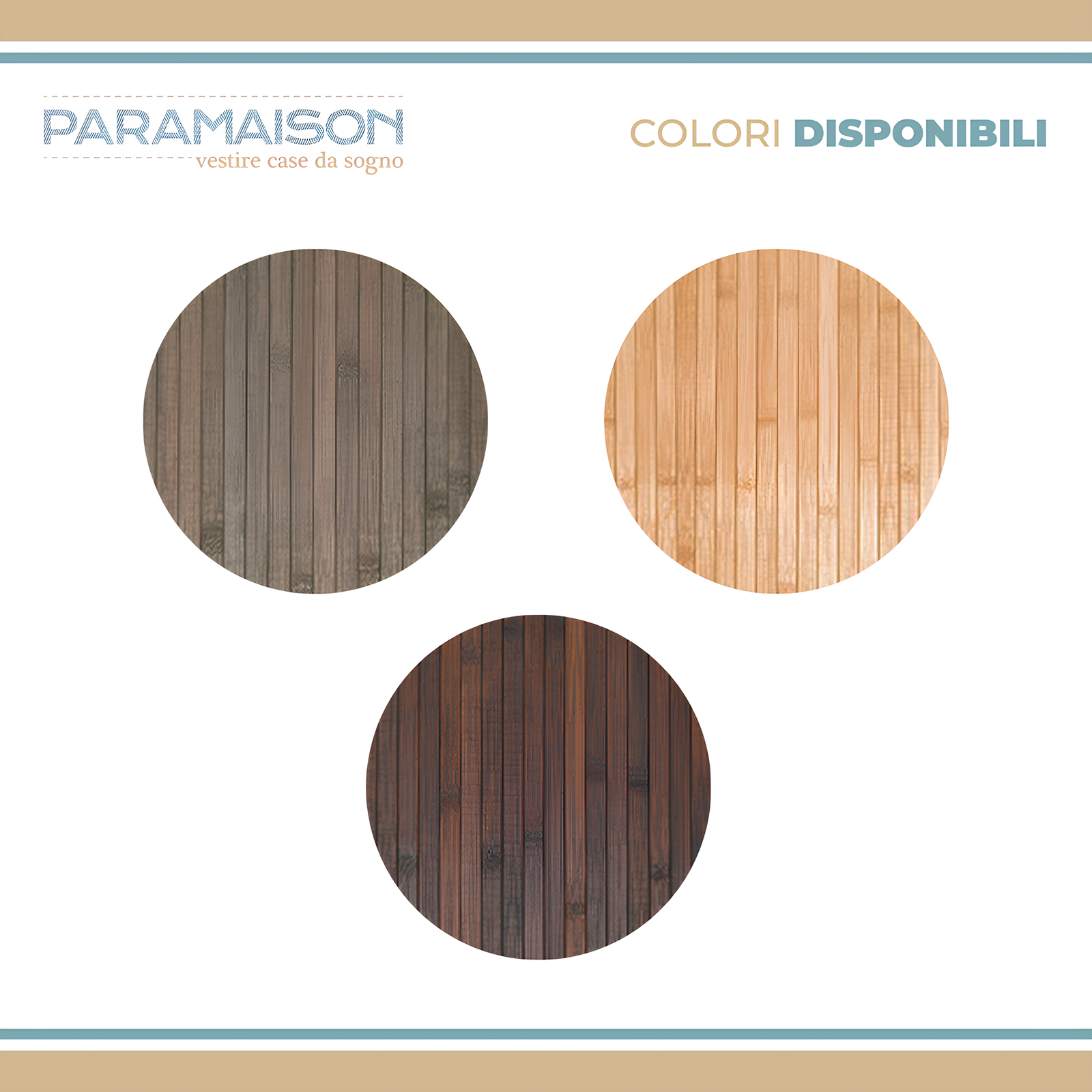 Tappeto Passatoia cucina a metraggio in bamboo Cucina Antiscivolo Lavabile Antimacchia Multiuso