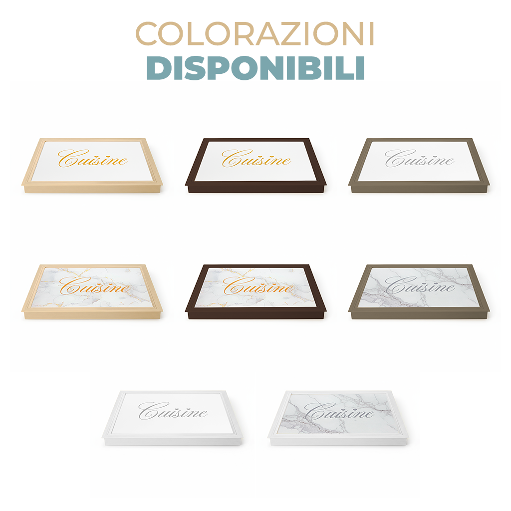 Coprifornello in legno marmorizzato Cousine Made in Italy Varie misure