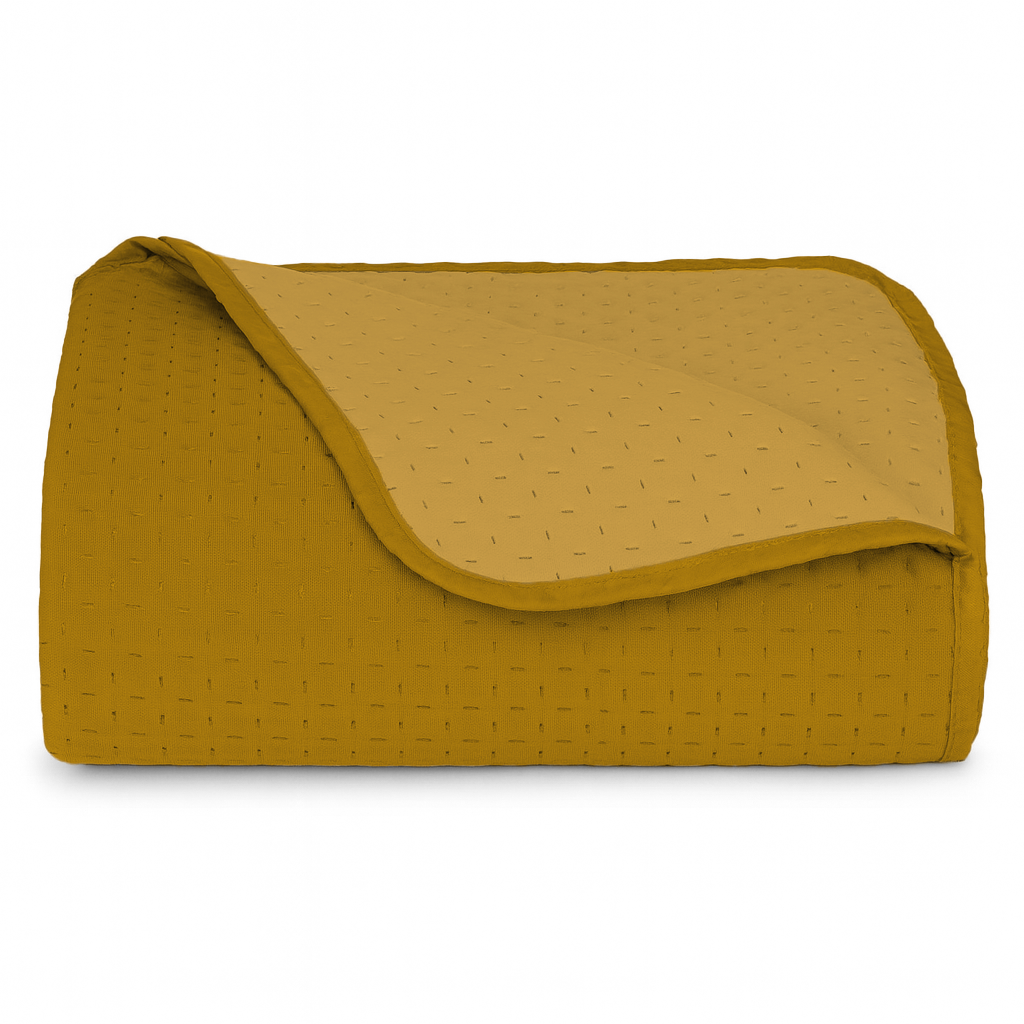 Trapuntino Copriletto Bicolor Double Face 210x270 In Microfibra Morbida con Trapuntatura Termosaldata Made in Italy per Letto Una Piazza e Mezza My Lady