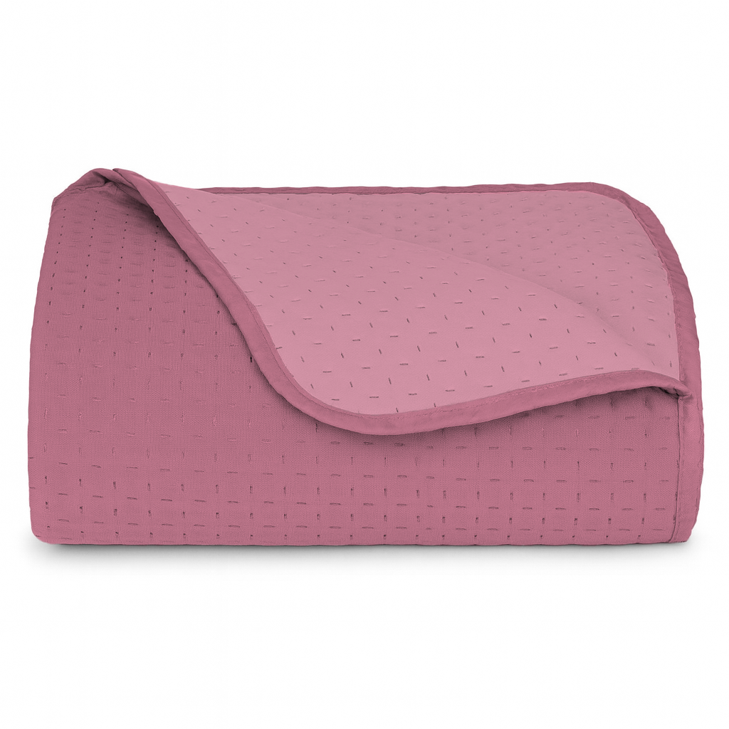 Trapuntino Copriletto Bicolor Double Face 210x270 In Microfibra Morbida con Trapuntatura Termosaldata Made in Italy per Letto Una Piazza e Mezza My Lady