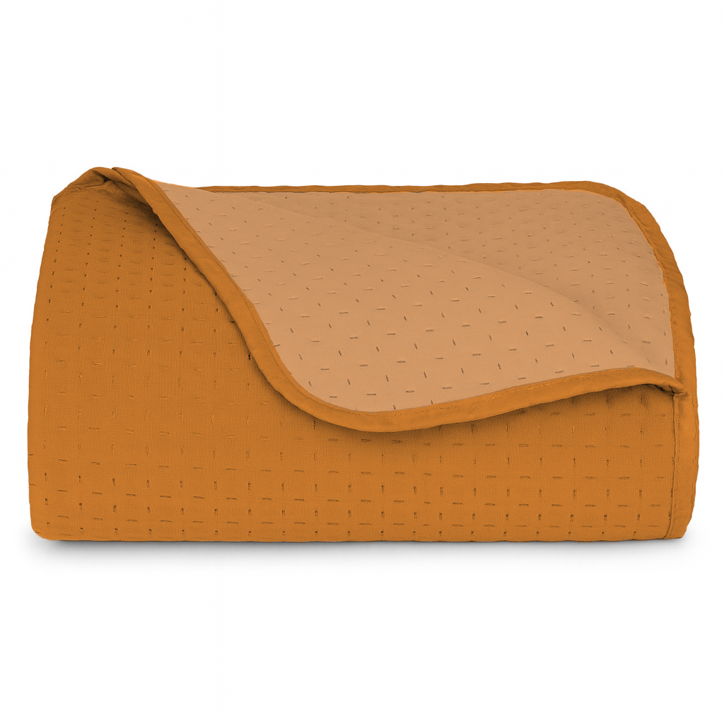 Trapuntino Copriletto Bicolor Double Face 210x270 In Microfibra Morbida con Trapuntatura Termosaldata Made in Italy per Letto Una Piazza e Mezza My Lady