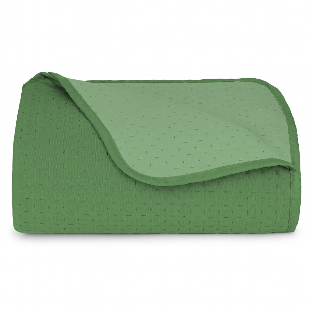 Trapuntino Copriletto Bicolor Double Face 210x270 In Microfibra Morbida con Trapuntatura Termosaldata Made in Italy per Letto Una Piazza e Mezza My Lady