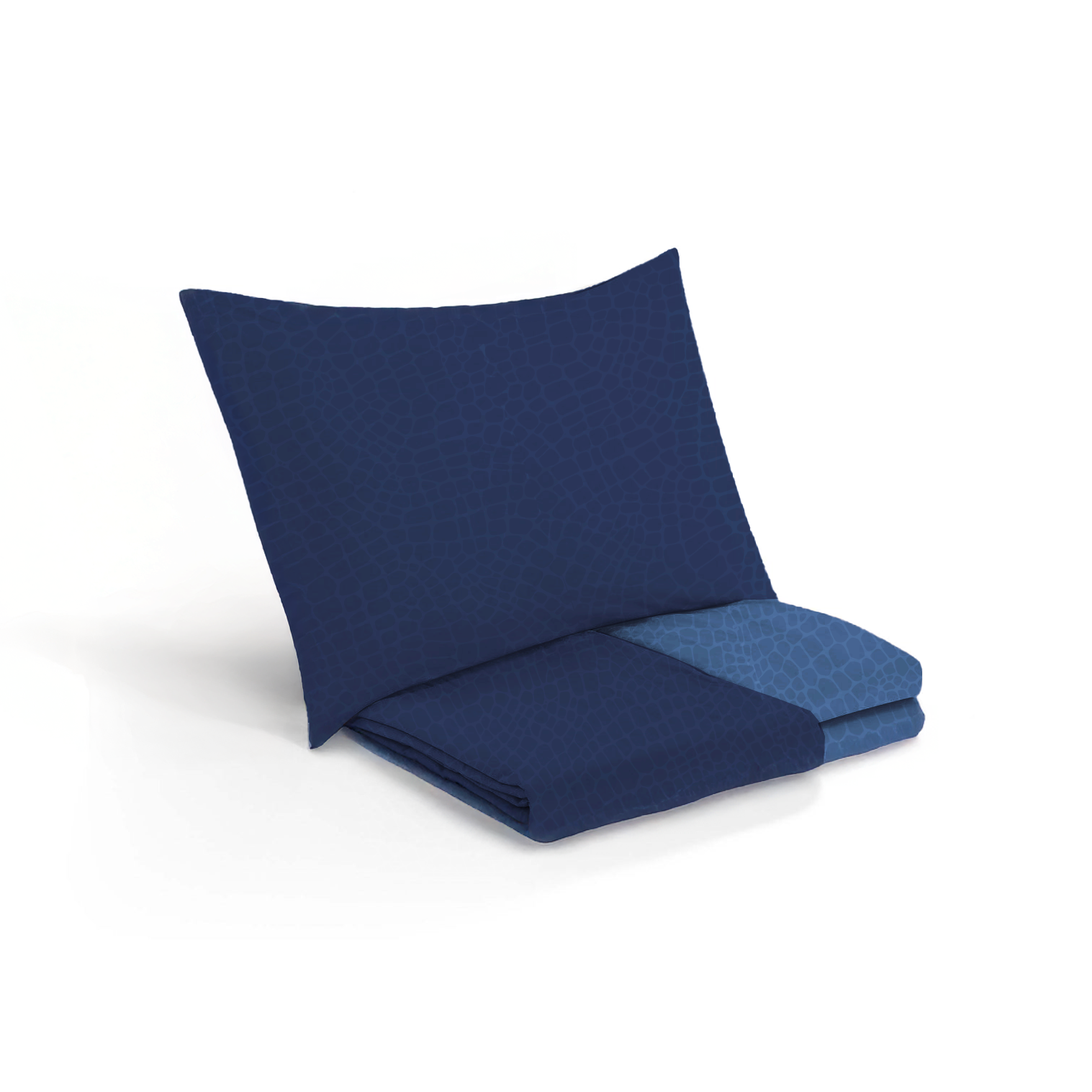 Copripiumino Singolo 155x200 cm in Microfibra Bicolore vari colori per letto una piazza Cromo