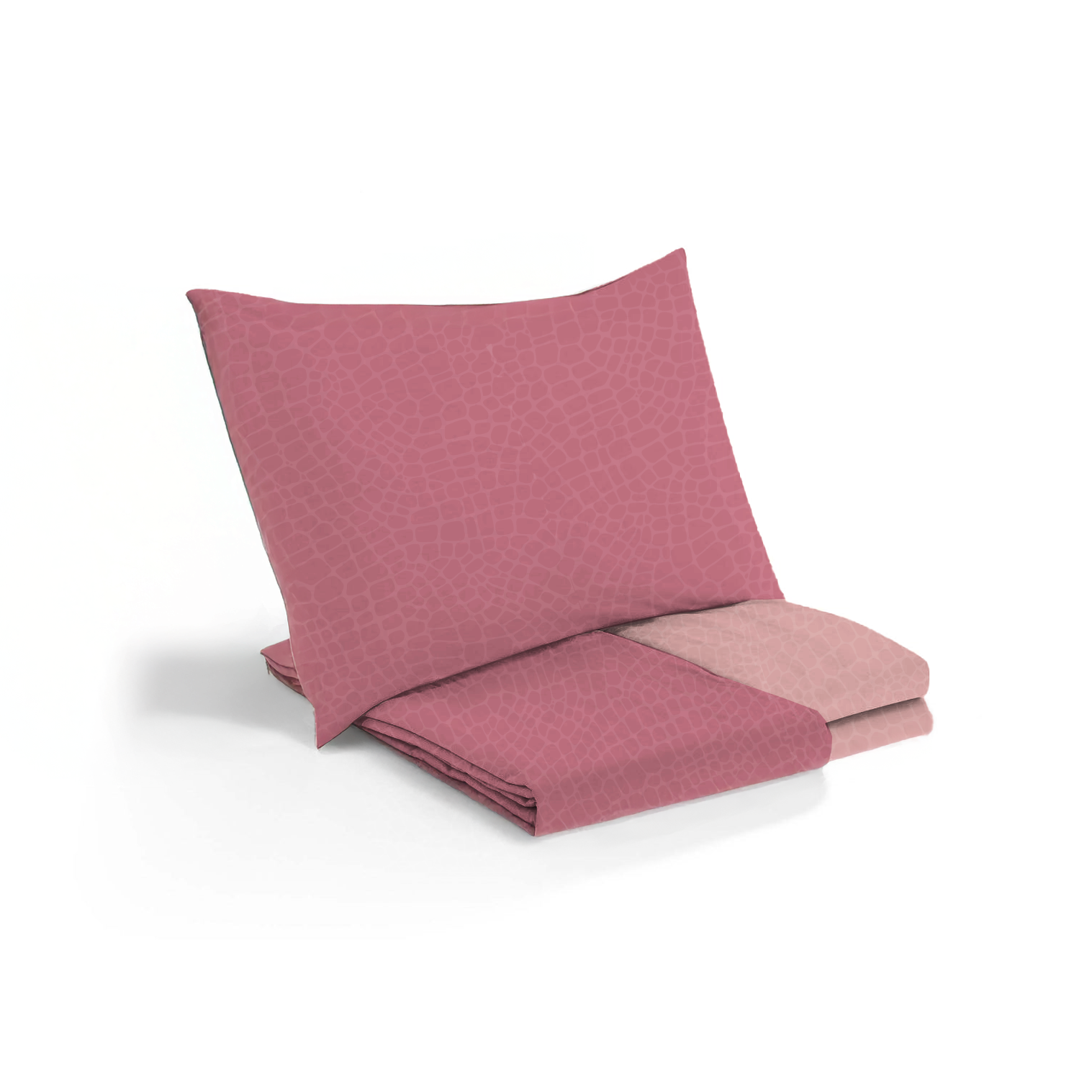 Copripiumino Singolo 155x200 cm in Microfibra Bicolore vari colori per letto una piazza Cromo