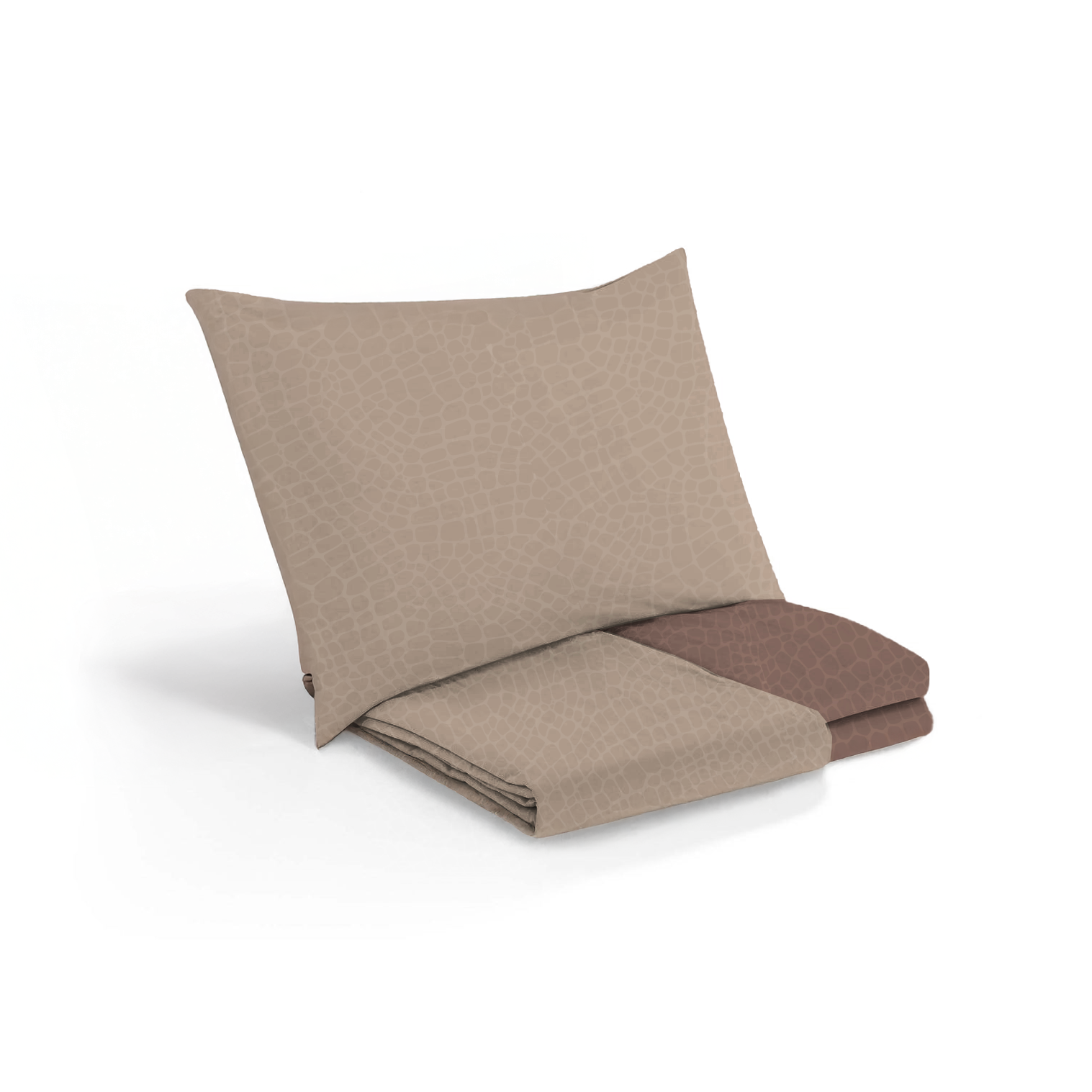 Copripiumino Singolo 155x200 cm in Microfibra Bicolore vari colori per letto una piazza Cromo