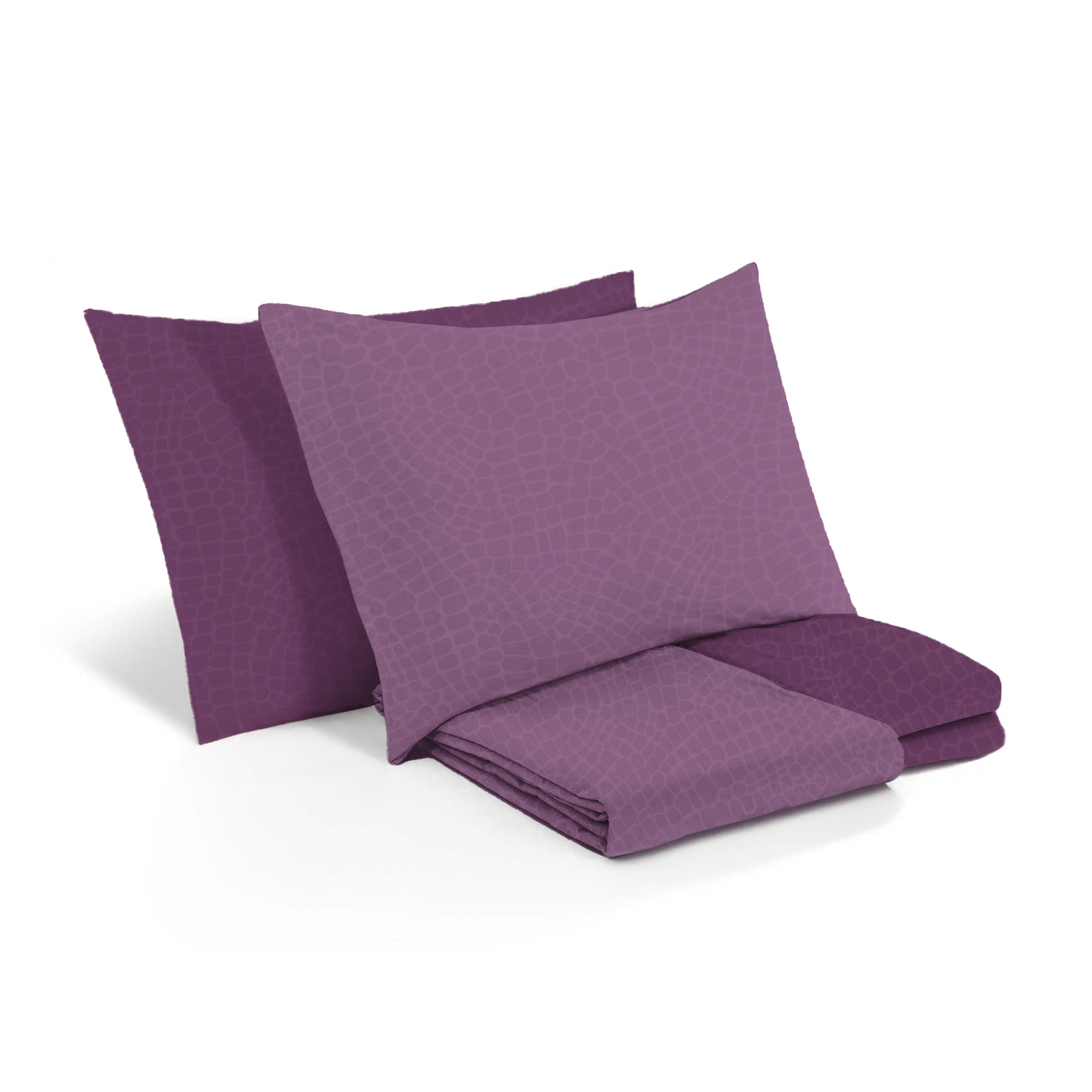 Copripiumino Singolo 155x200 cm in Microfibra Bicolore vari colori per letto una piazza Cromo