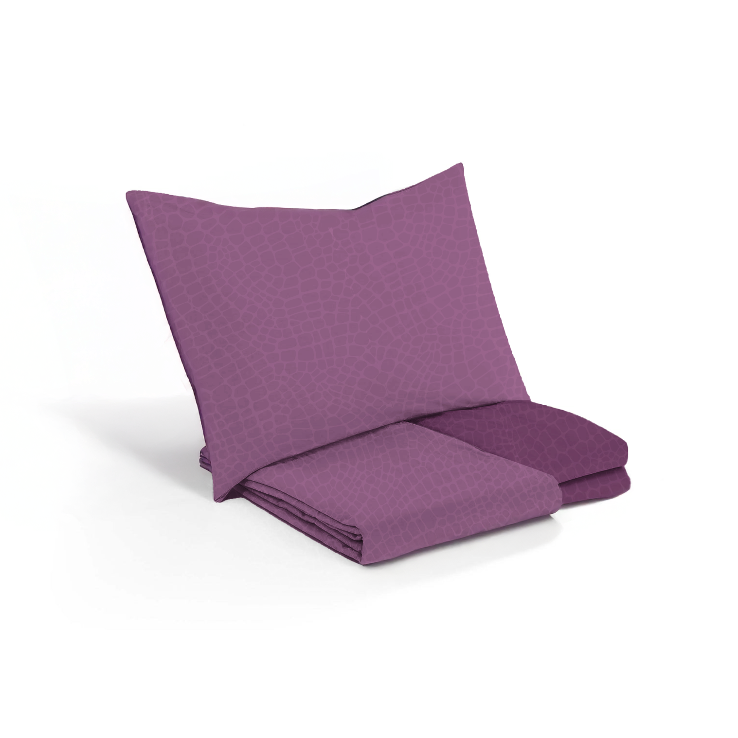 Copripiumino Singolo 155x200 cm in Microfibra Bicolore vari colori per letto una piazza Cromo