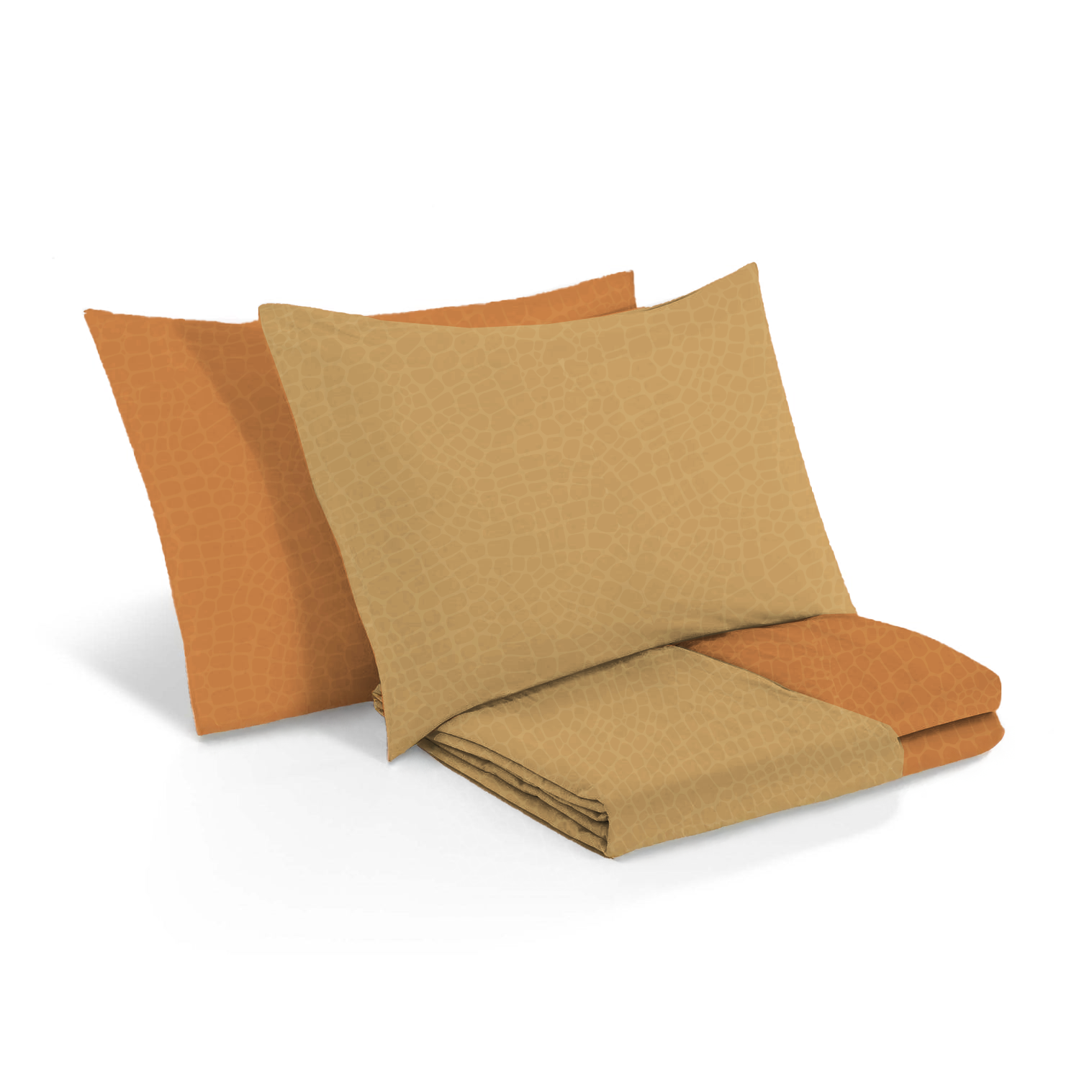 Copripiumino Singolo 155x200 cm in Microfibra Bicolore vari colori per letto una piazza Cromo