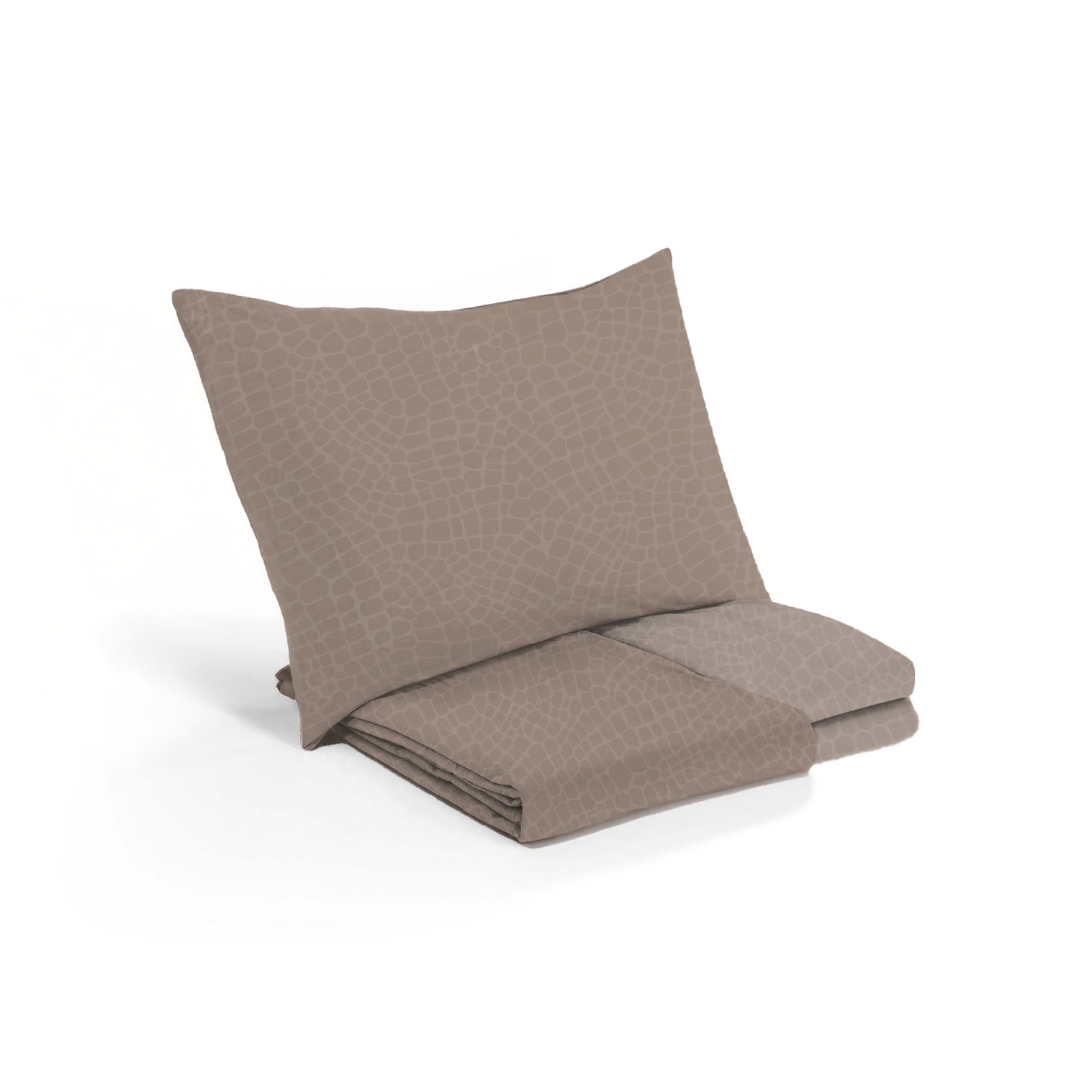 Copripiumino Singolo 155x200 cm in Microfibra Bicolore vari colori per letto una piazza Cromo