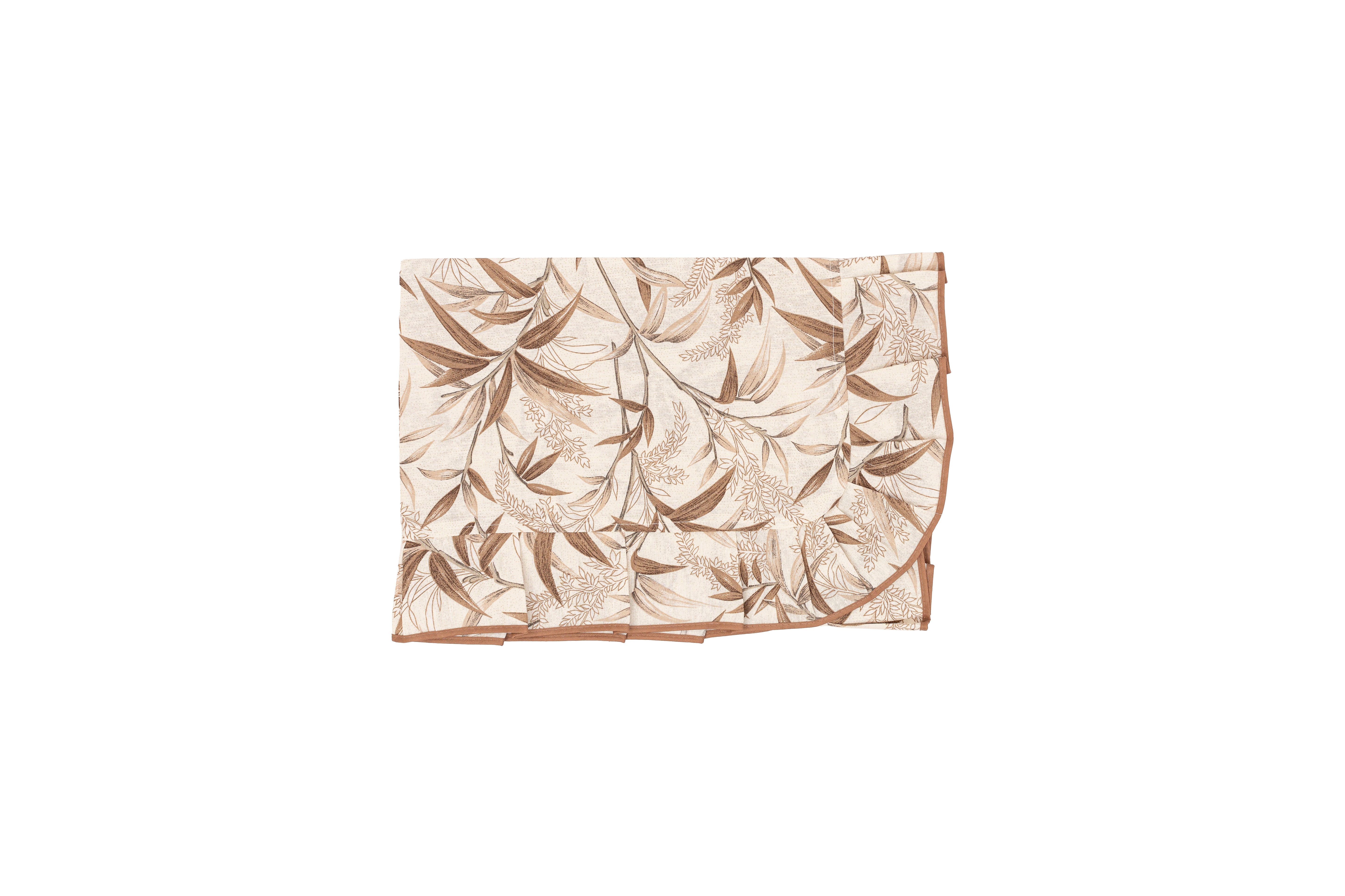 Centrotavola Quadrato 90x90 cm moderno in misto cotone Shabby Chic Ulivo