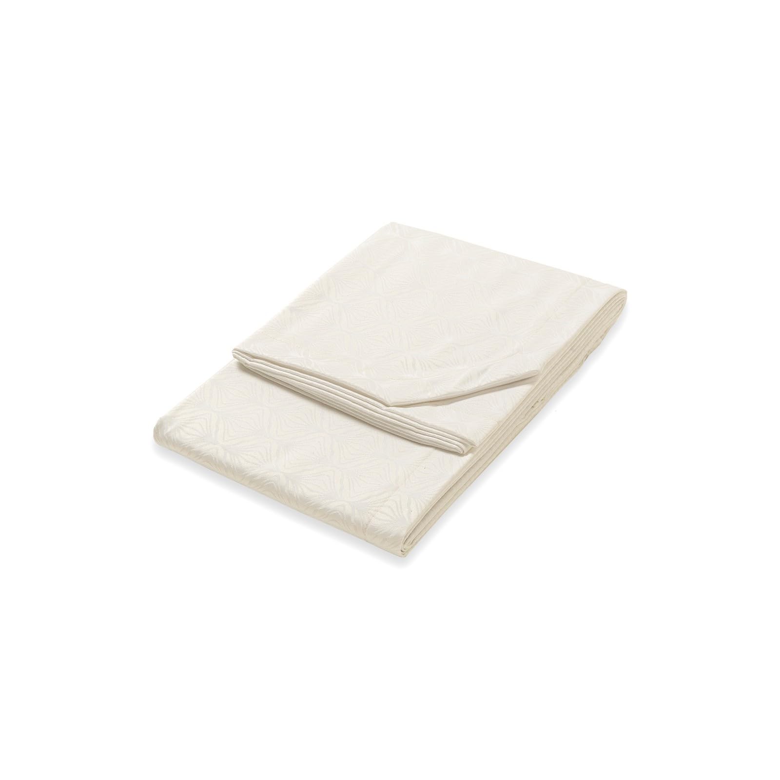 Copriletto leggero Matrimoniale 270x270 cm di raso Jacquard Rosalba