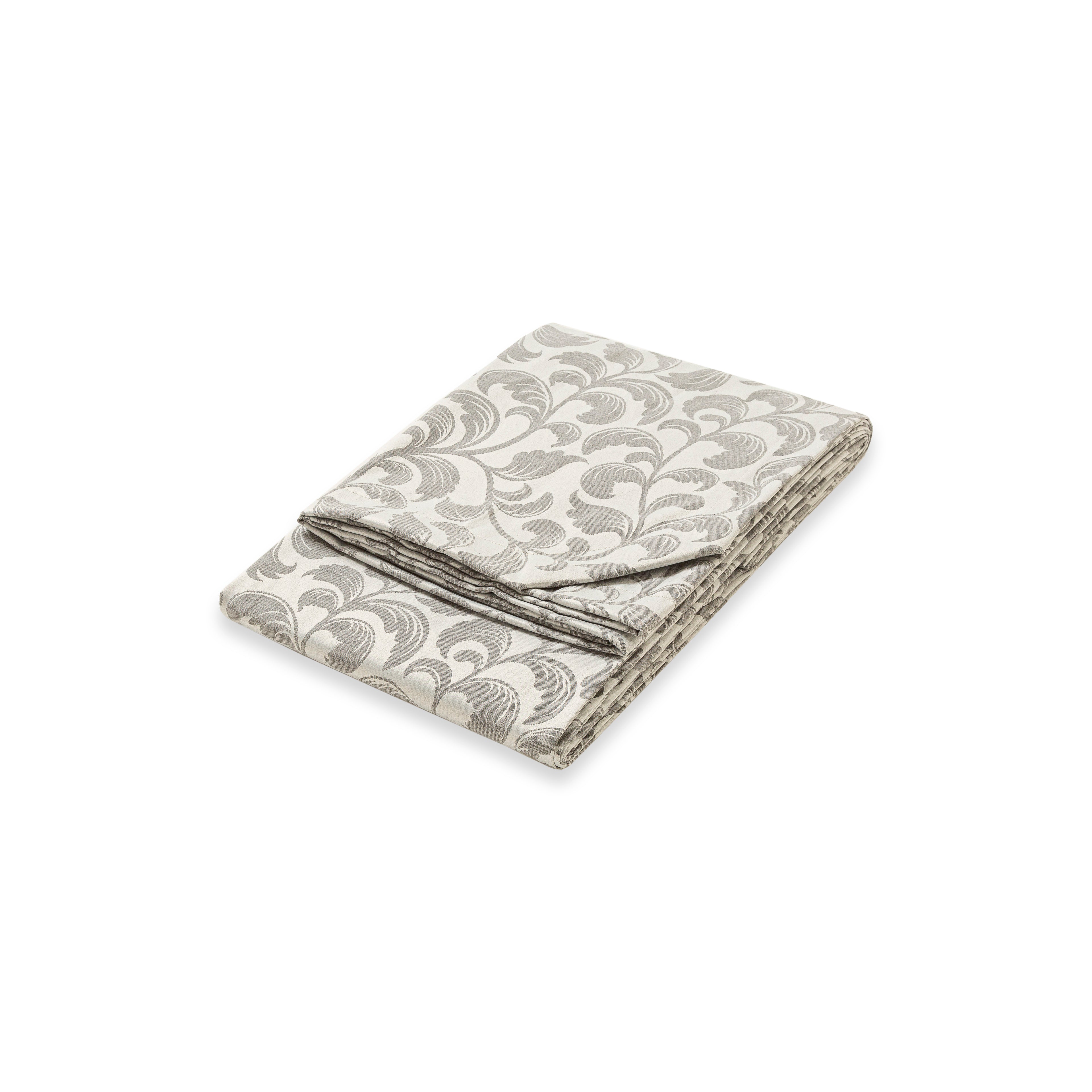 Copriletto leggero Matrimoniale 270x270 di raso Jacquard Alina