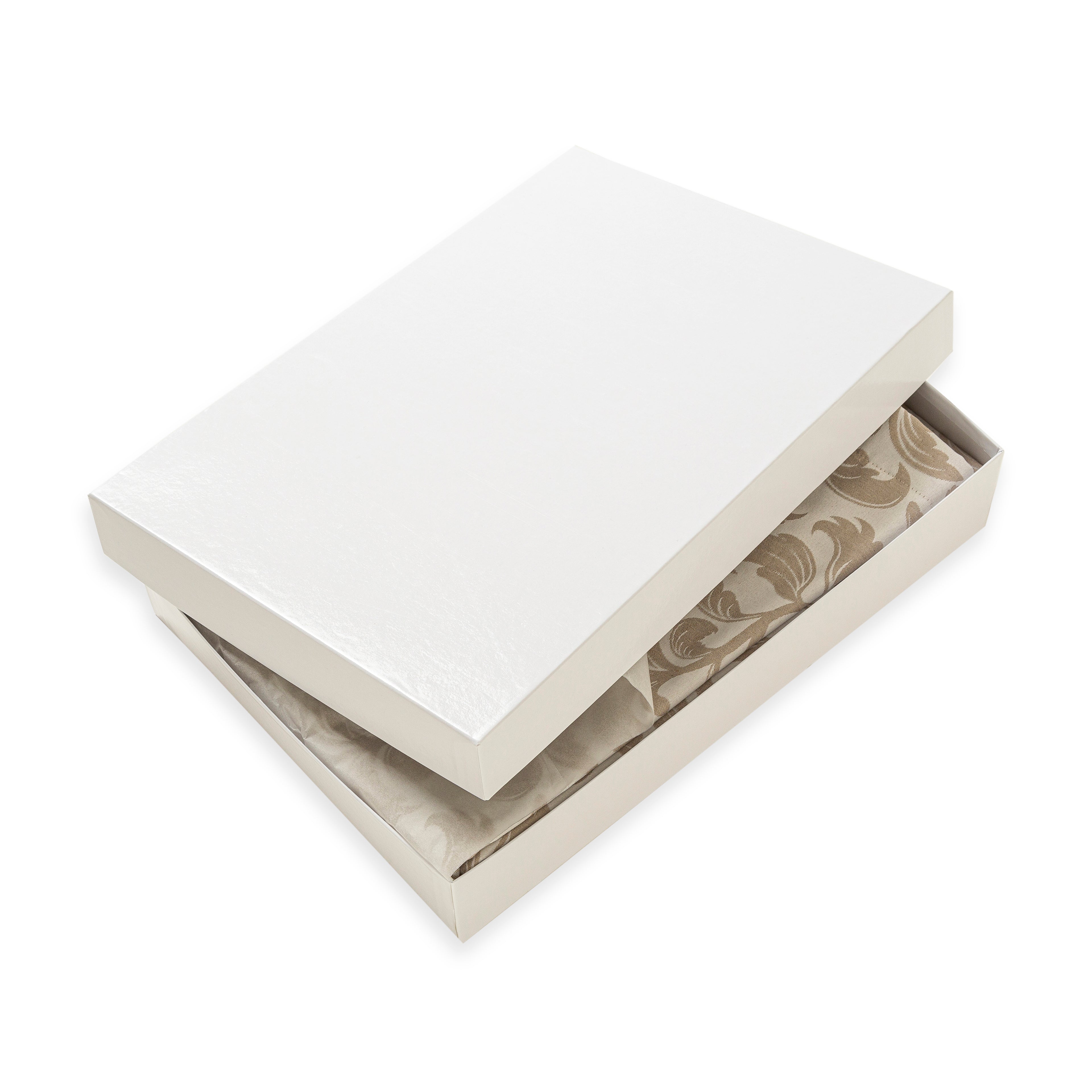 Copriletto leggero Matrimoniale 270x270 di raso Jacquard Assia