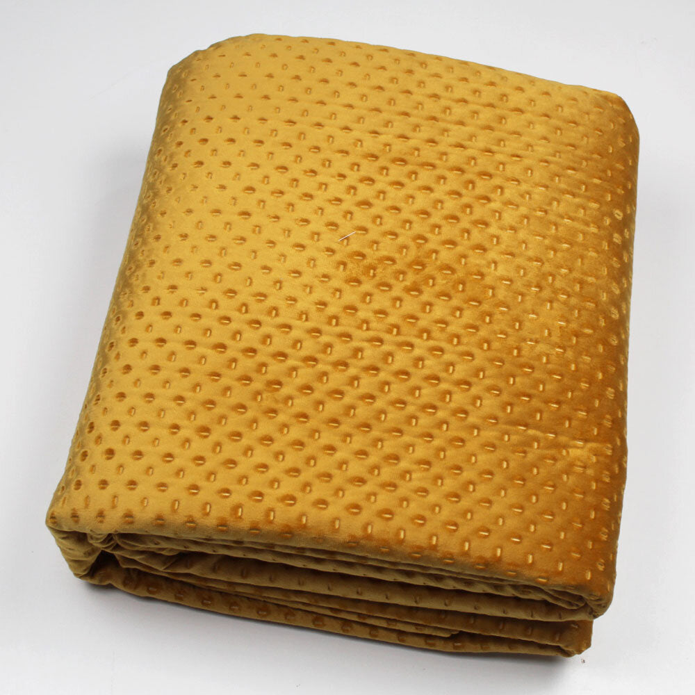 Copriletto Velour in velluto Velvet trapuntato per letto matrimoniale