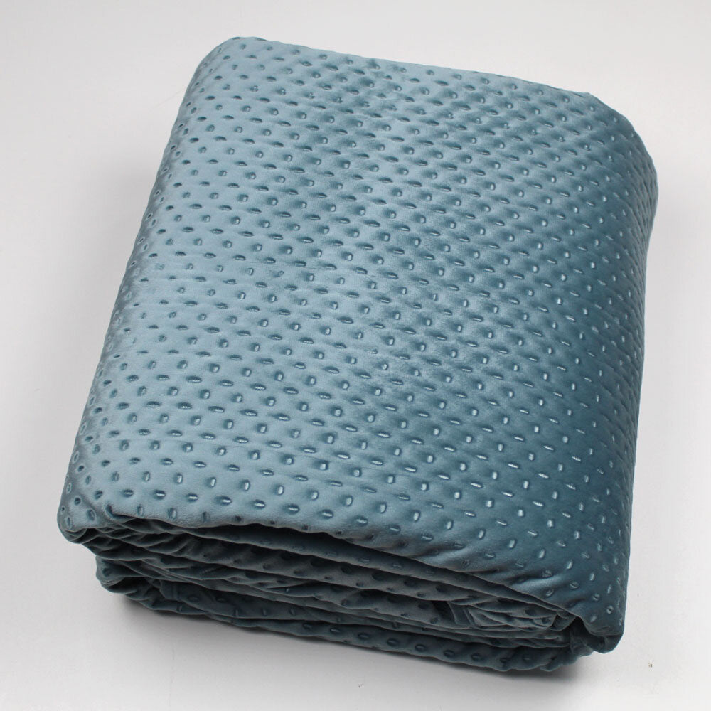 Copriletto Velour in velluto Velvet trapuntato per letto matrimoniale