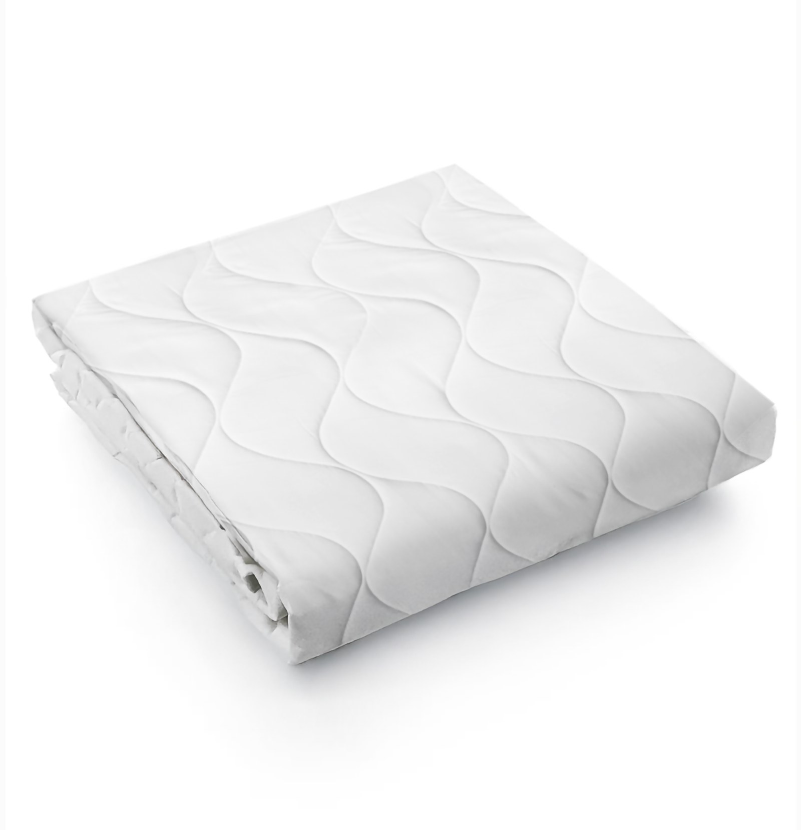 Coprirete Matrimoniale 160x190 cm con Angoli Elasticizzati Copridoghe Imbottito Trapuntato con Fascia Perimetrale Lavabile, Traspirante e Antipolvere