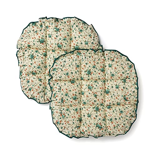 Cuscino Coprisedia trapuntato con alette stile Provenzale vari colori