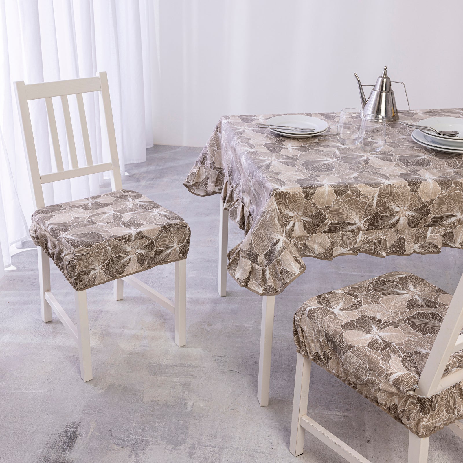 Cuscini Coprisedia sfoderabili fascia elastica 80% cotone 40x40 Dalila set 2 pz Supreme