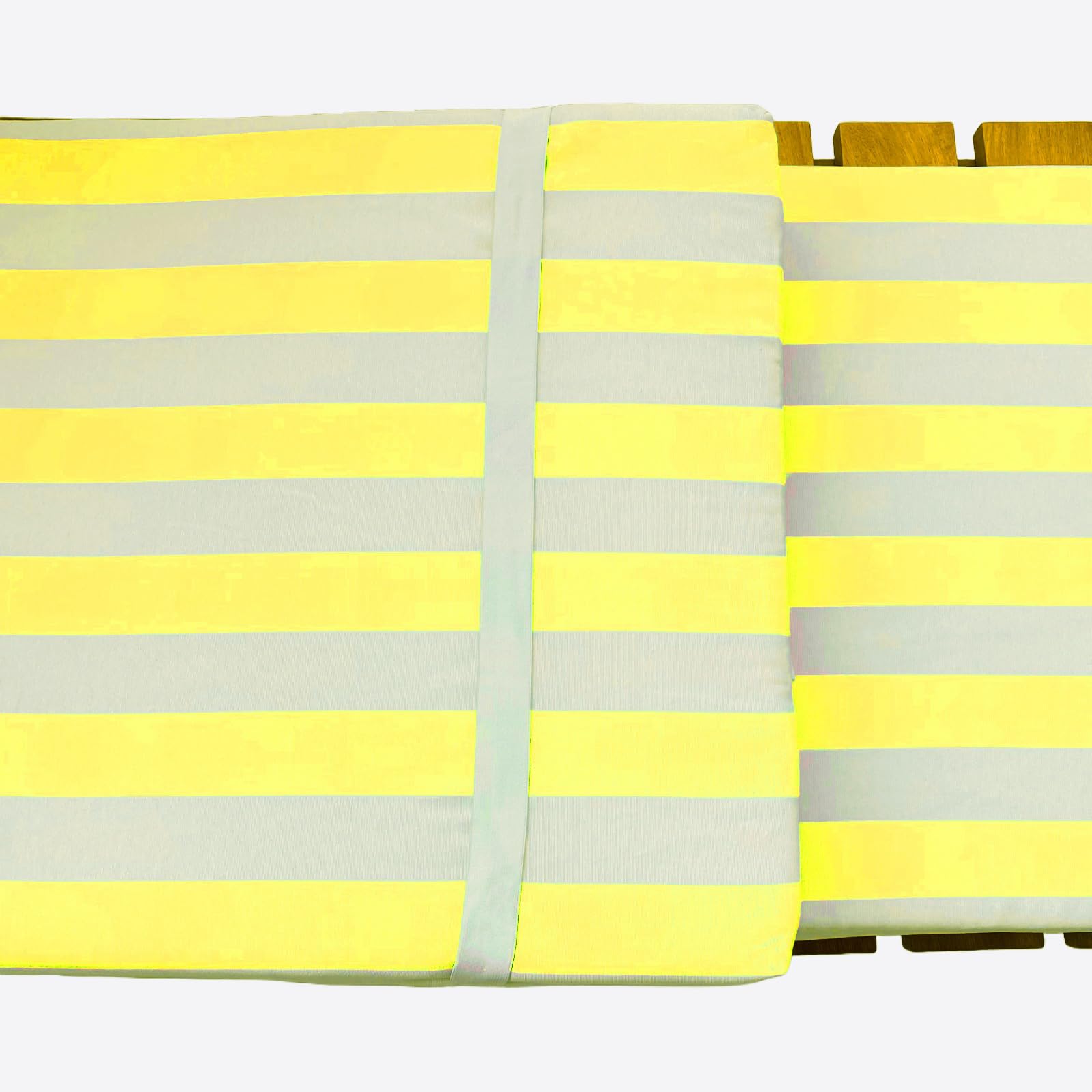 Cuscino per lettino prendisole 160x190x5 imbottito impermeabile sfoderabile