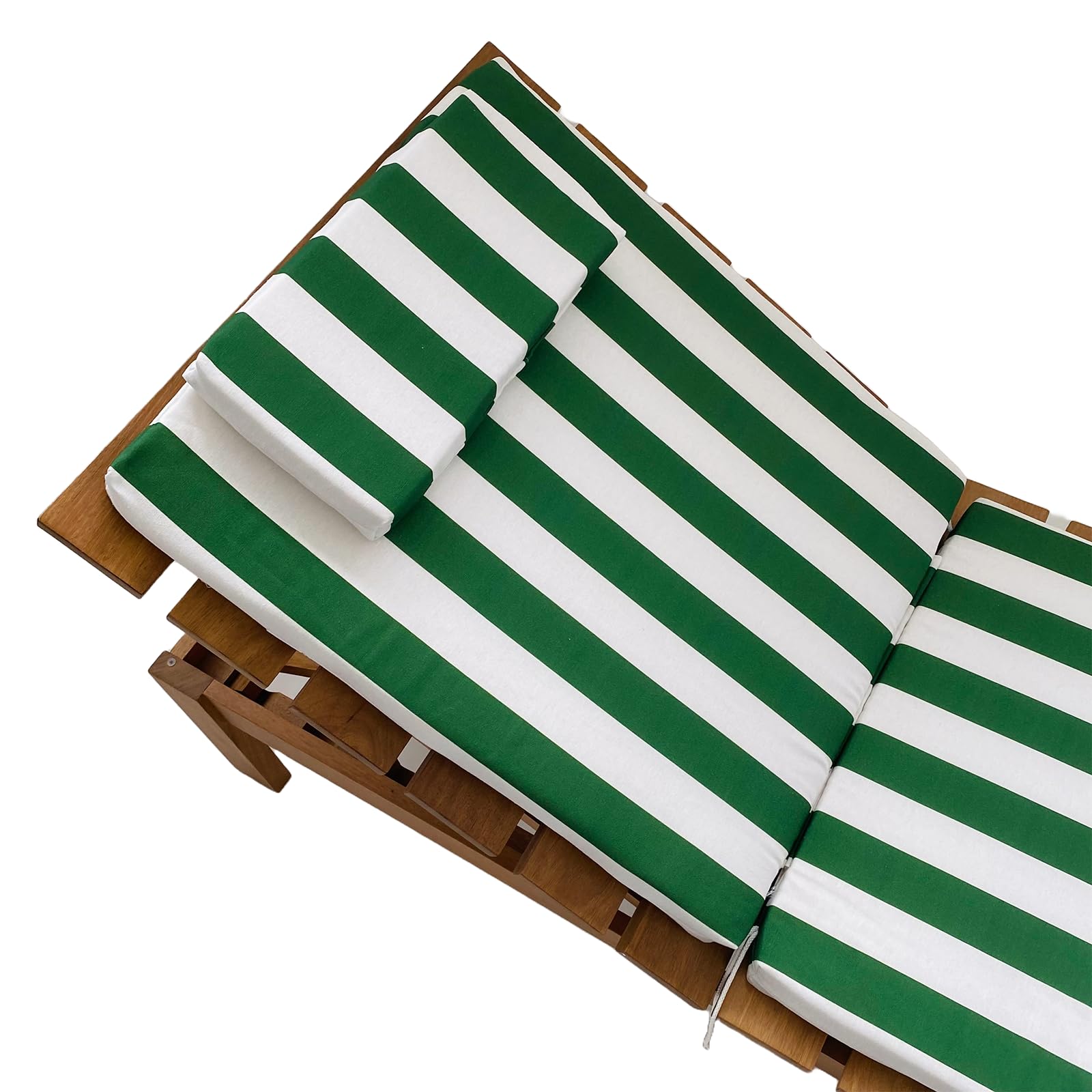 Cuscino per lettino prendisole 160x190x5 imbottito impermeabile sfoderabile