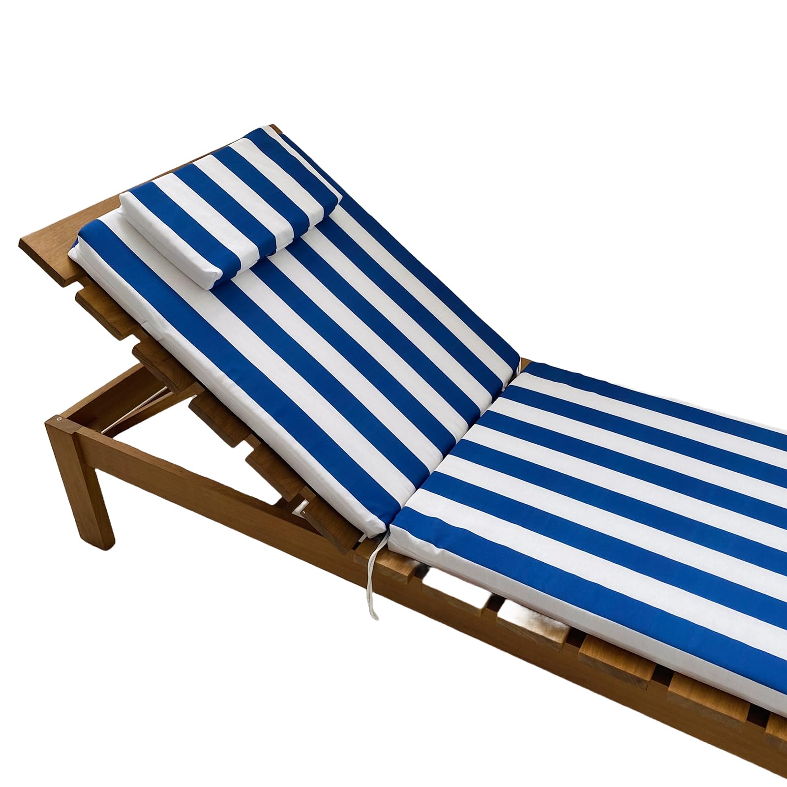 Cuscino per lettino prendisole 160x190x5 imbottito impermeabile sfoderabile
