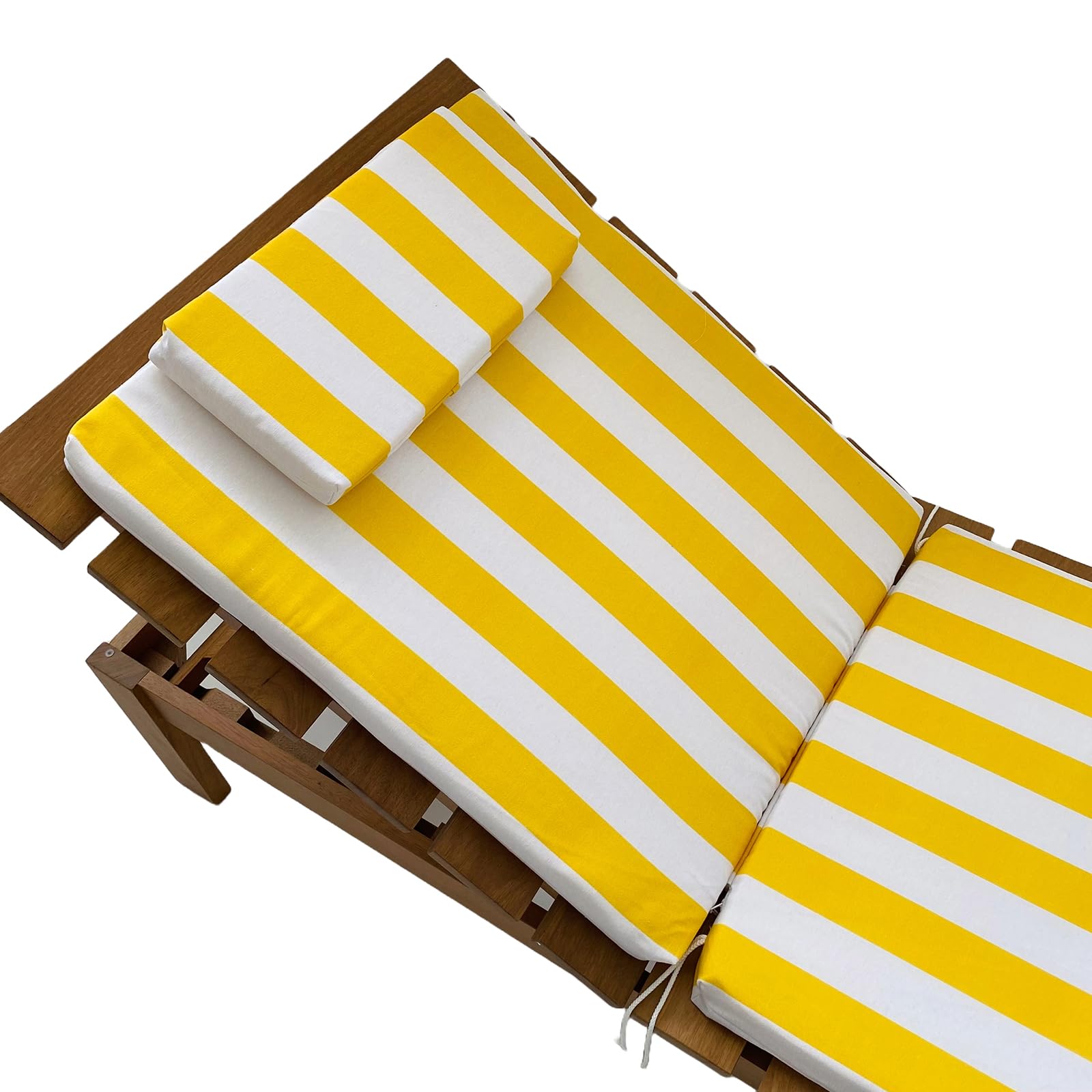 Cuscino per lettino prendisole 160x190x5 imbottito impermeabile sfoderabile