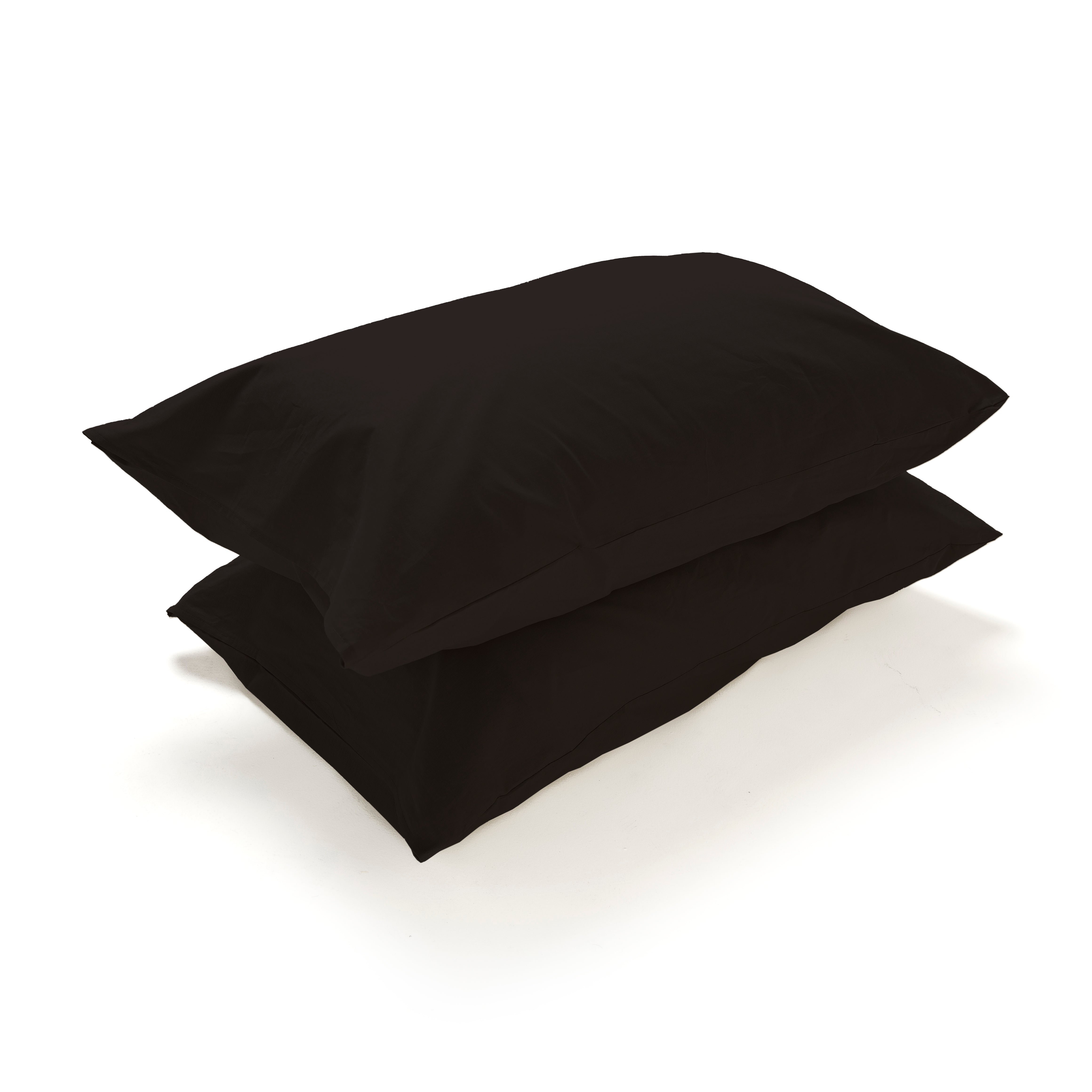 Coppia Federe a Sacchetto in Cotone per Guanciale – Set 2 Pezzi, Colore Cromo, Disponibili in Vari Colori