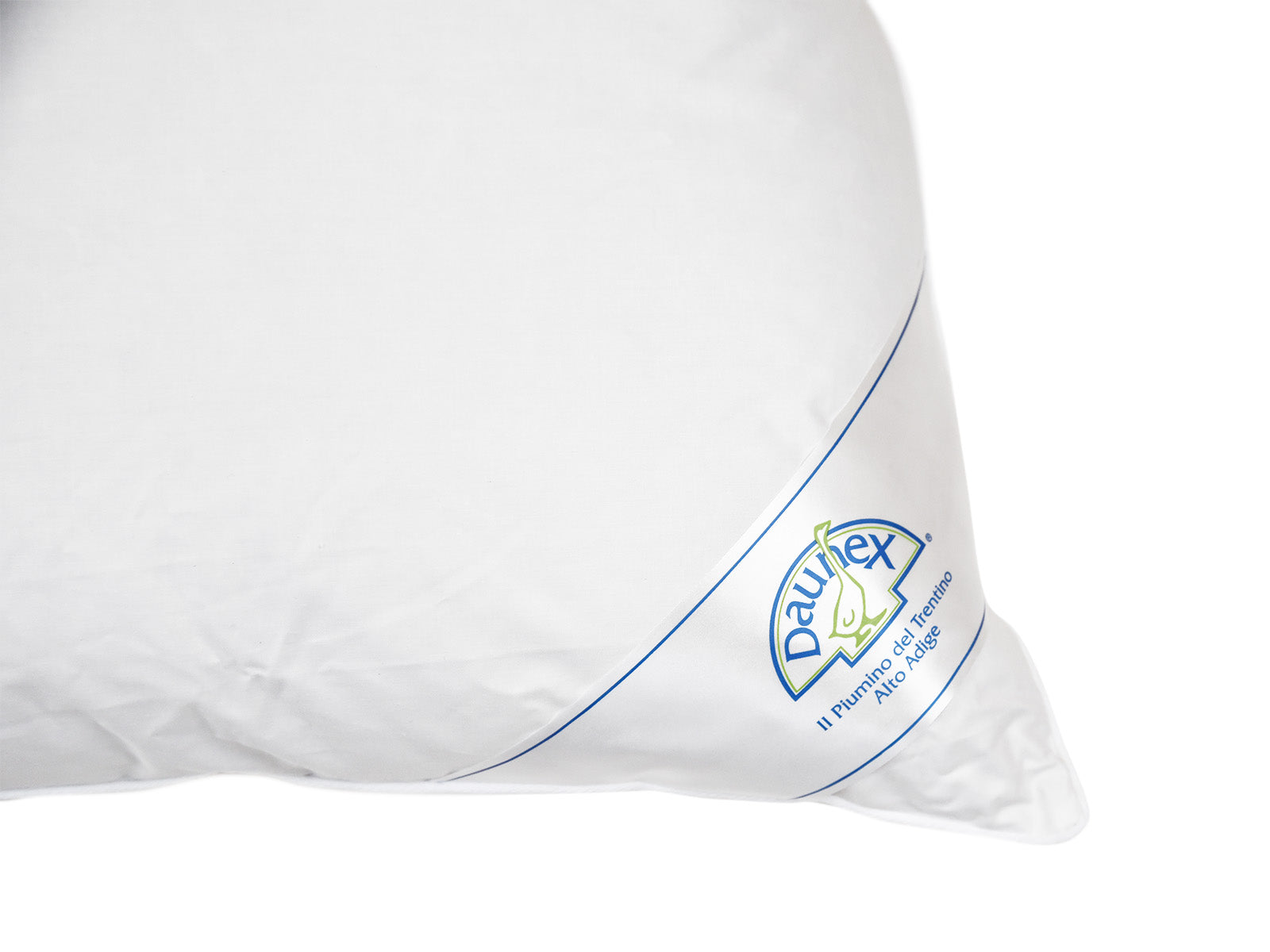 Guanciale Nuvola di Daunex in piumino d'oca argentato 50x80 cm