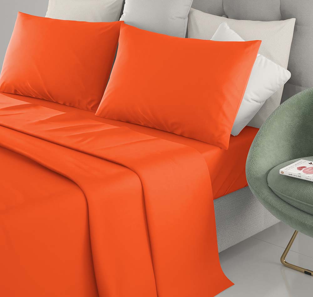 Completo Lenzuola Marta di Irge in cotone letto Singolo