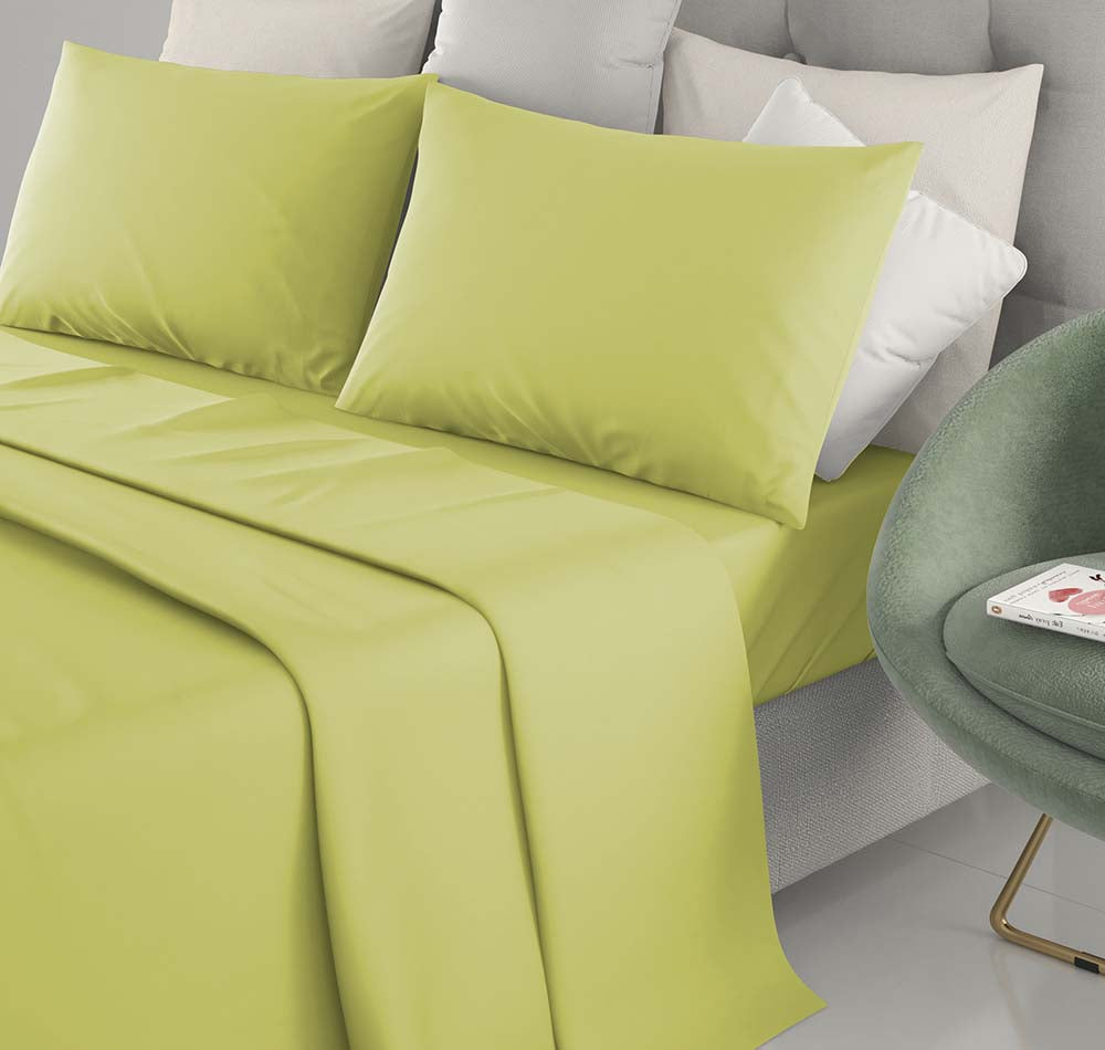 Completo Lenzuola Marta di Irge in cotone per letto Matrimoniale