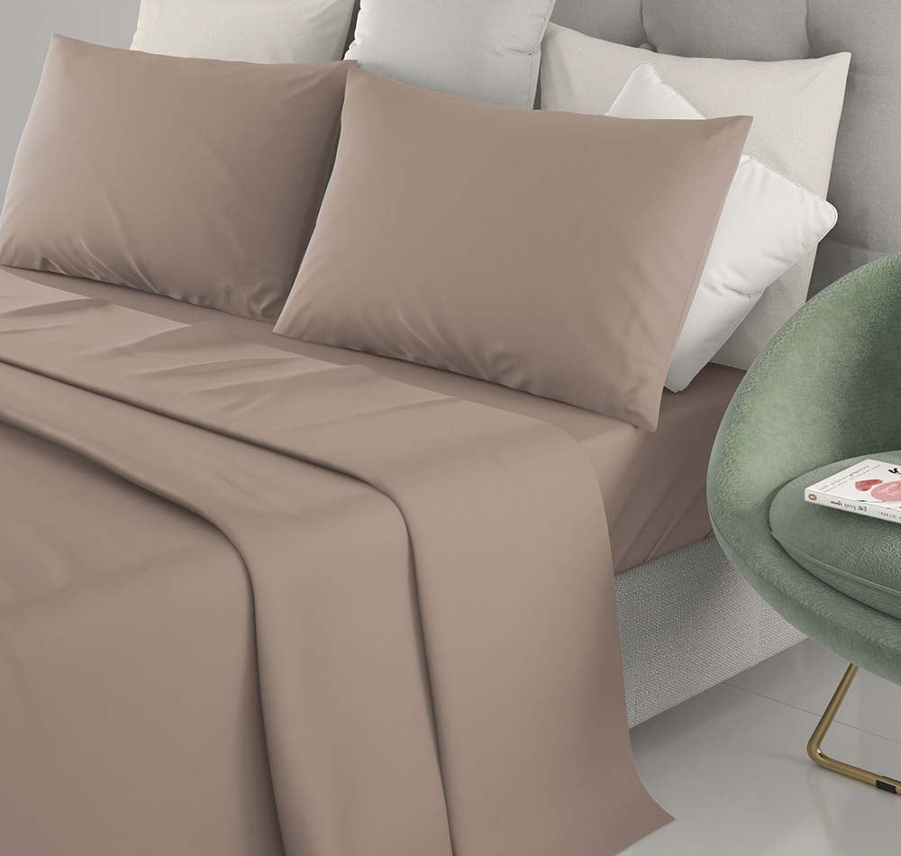 Completo Lenzuola Marta di Irge in cotone letto Singolo